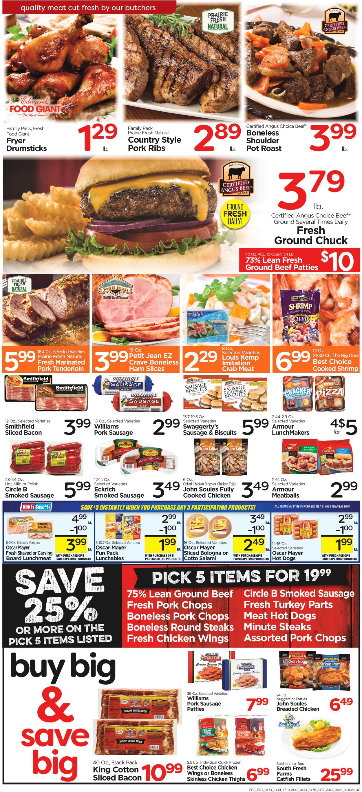 Catalogue Edwards Food Giant from 08/10/2022