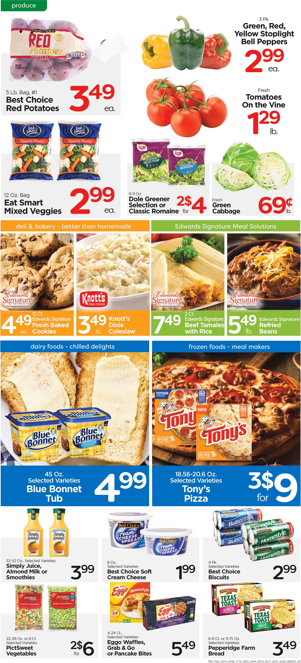 Catalogue Edwards Food Giant from 09/28/2022