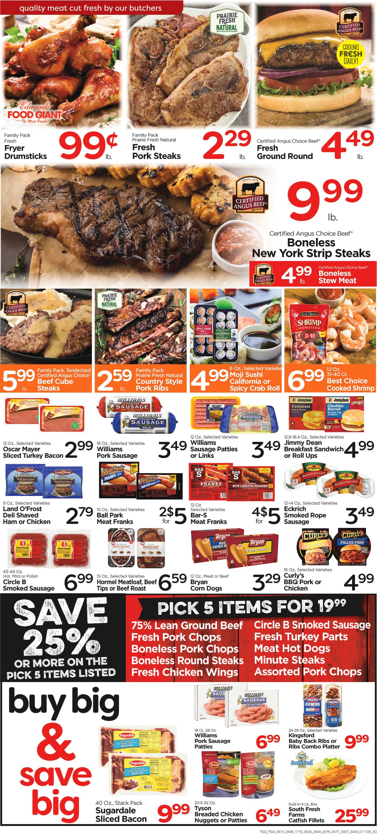 Catalogue Edwards Food Giant from 01/11/2023