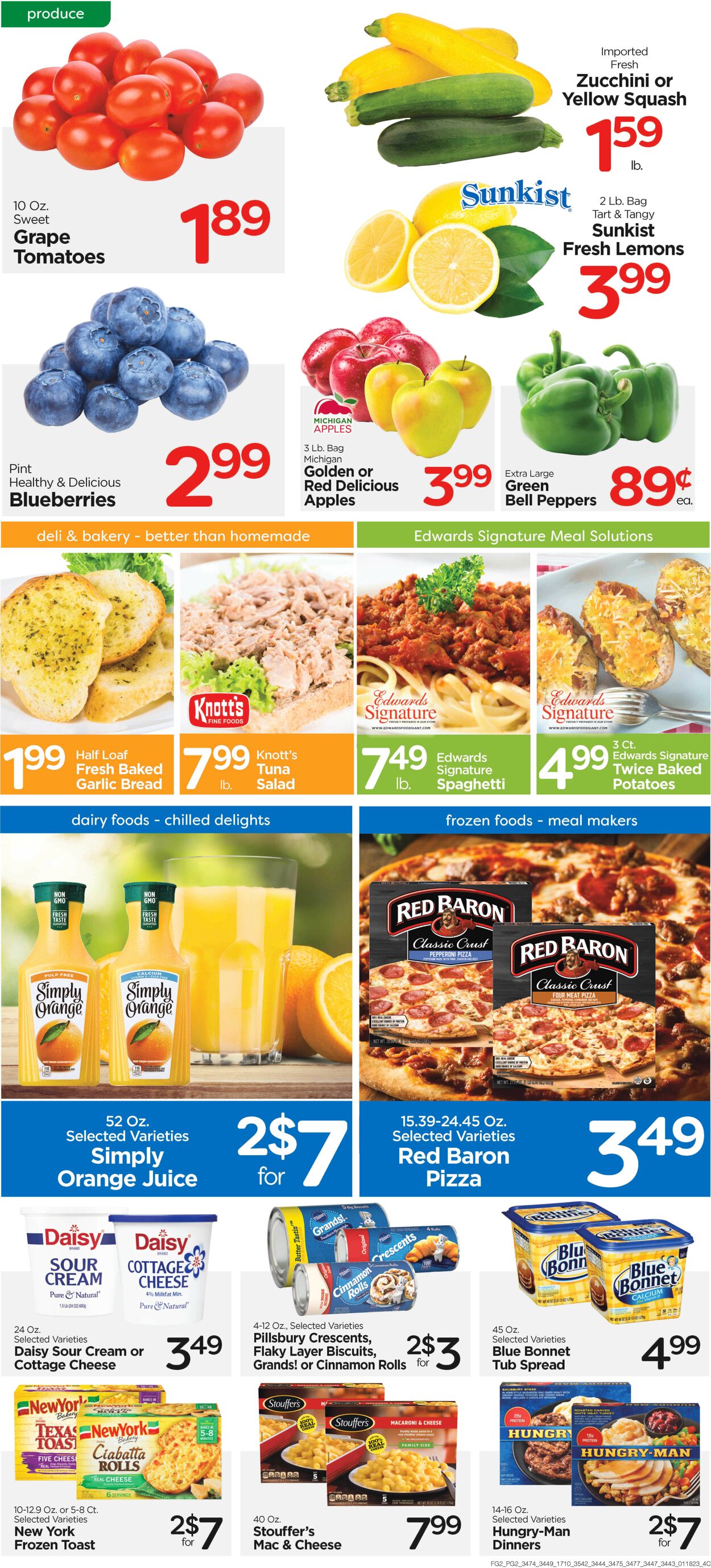 Catalogue Edwards Food Giant from 01/18/2023