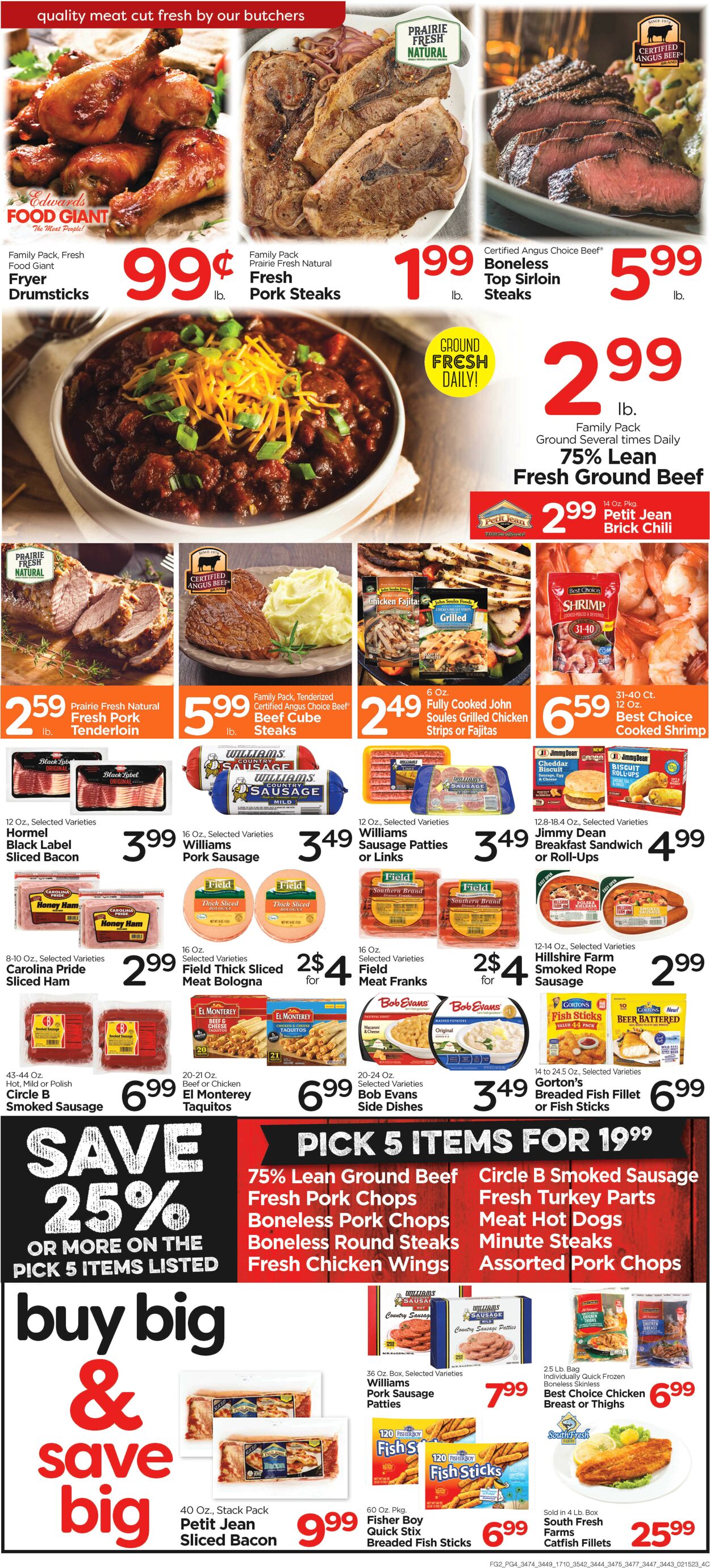 Catalogue Edwards Food Giant from 02/15/2023