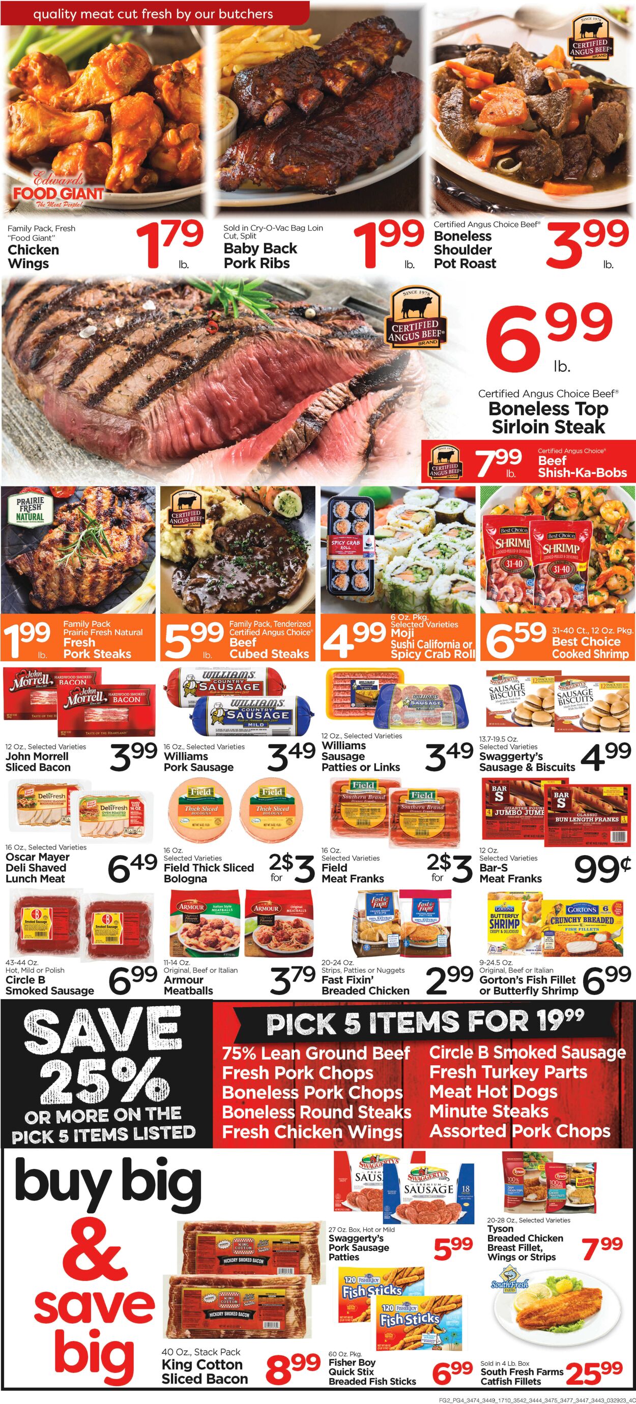 Catalogue Edwards Food Giant from 03/29/2023