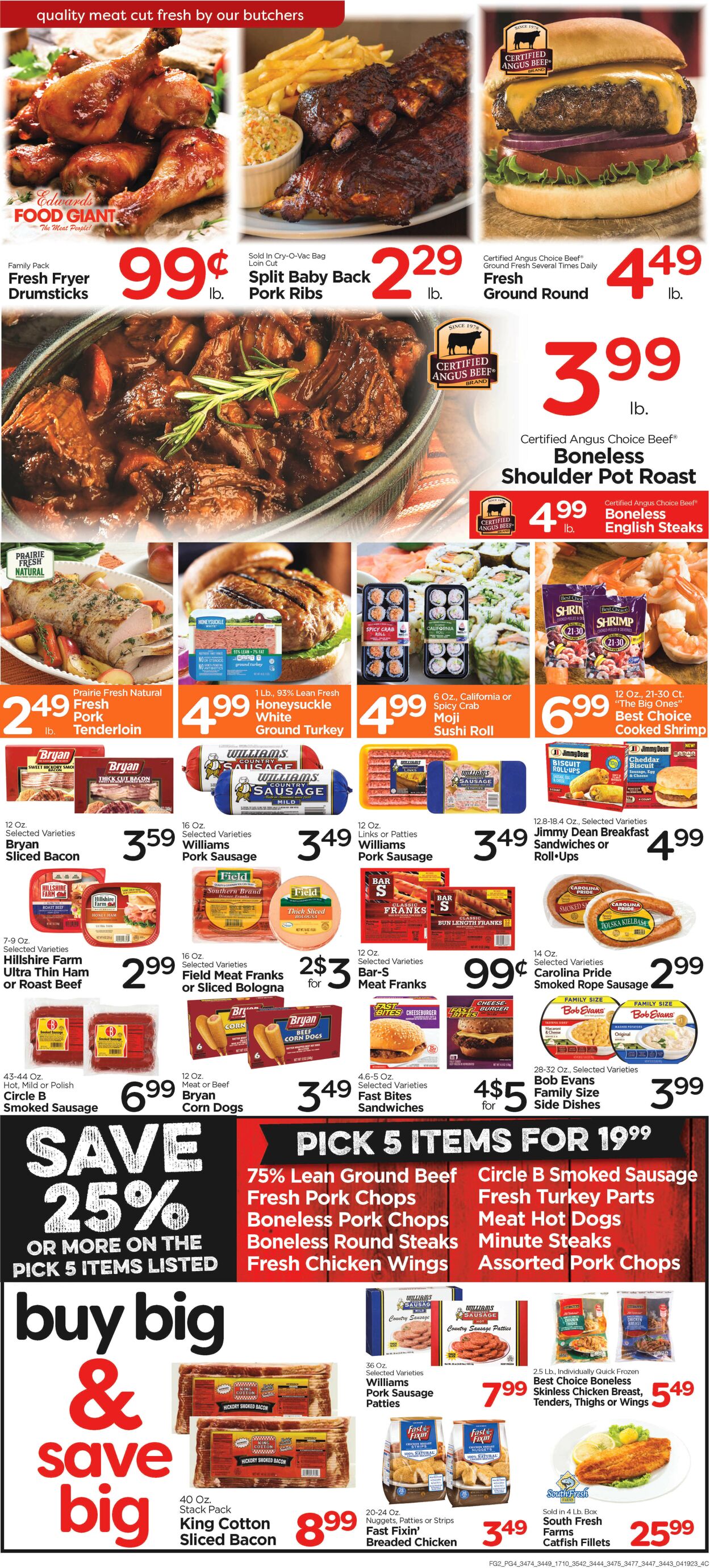 Catalogue Edwards Food Giant from 04/19/2023