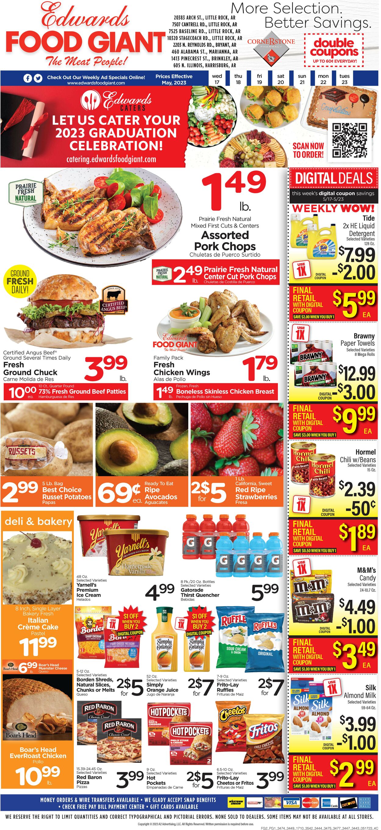 Catalogue Edwards Food Giant from 05/17/2023