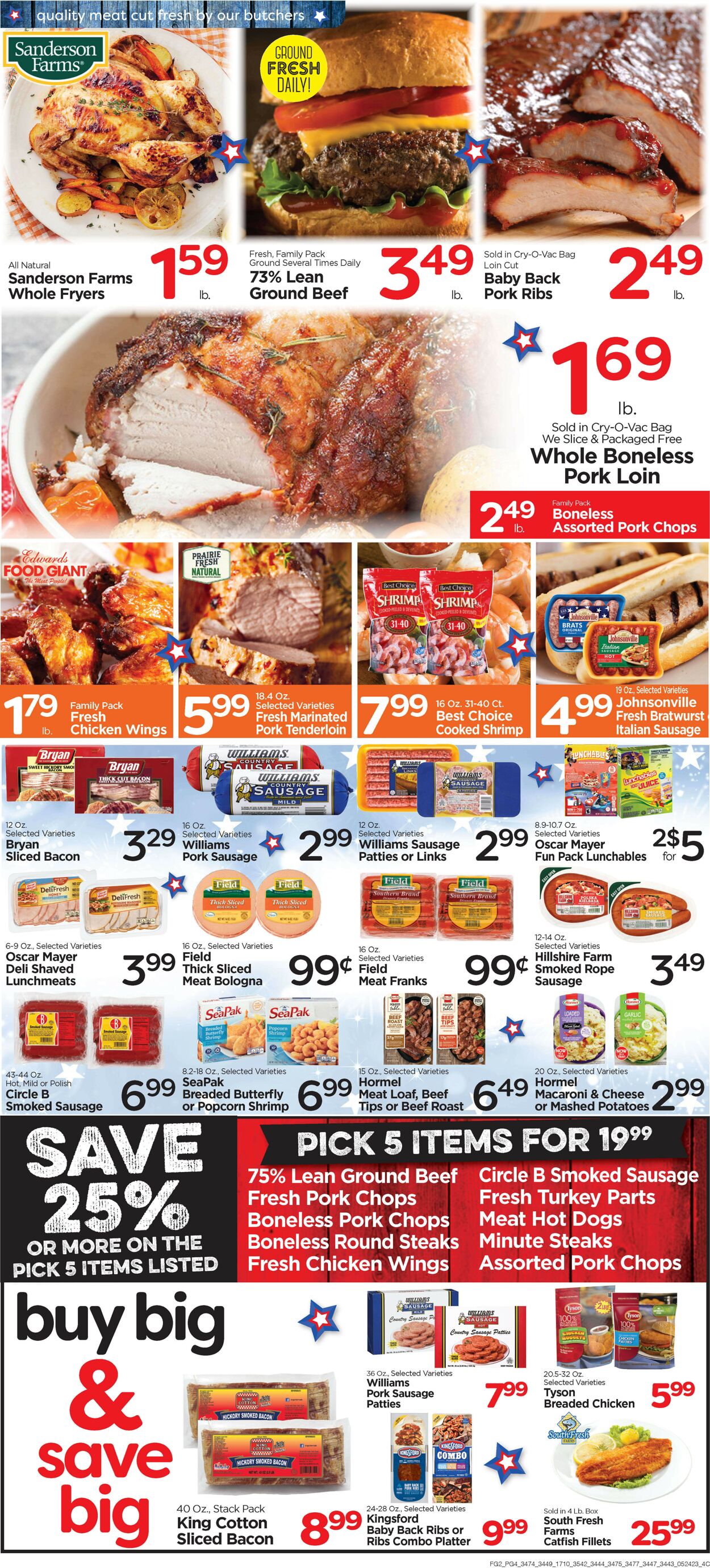 Catalogue Edwards Food Giant from 05/24/2023