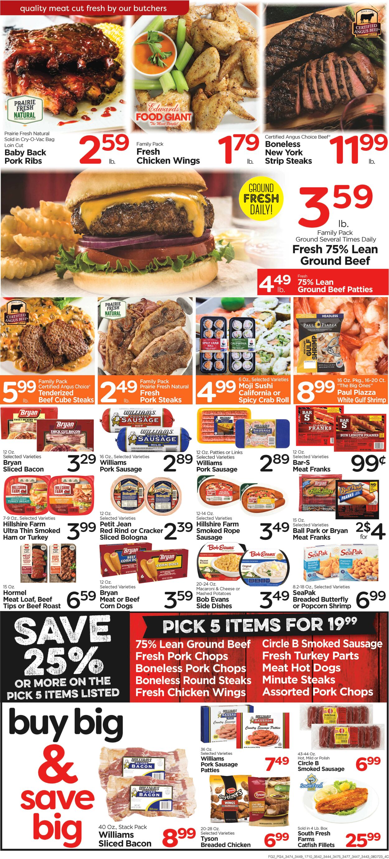 Catalogue Edwards Food Giant from 06/07/2023