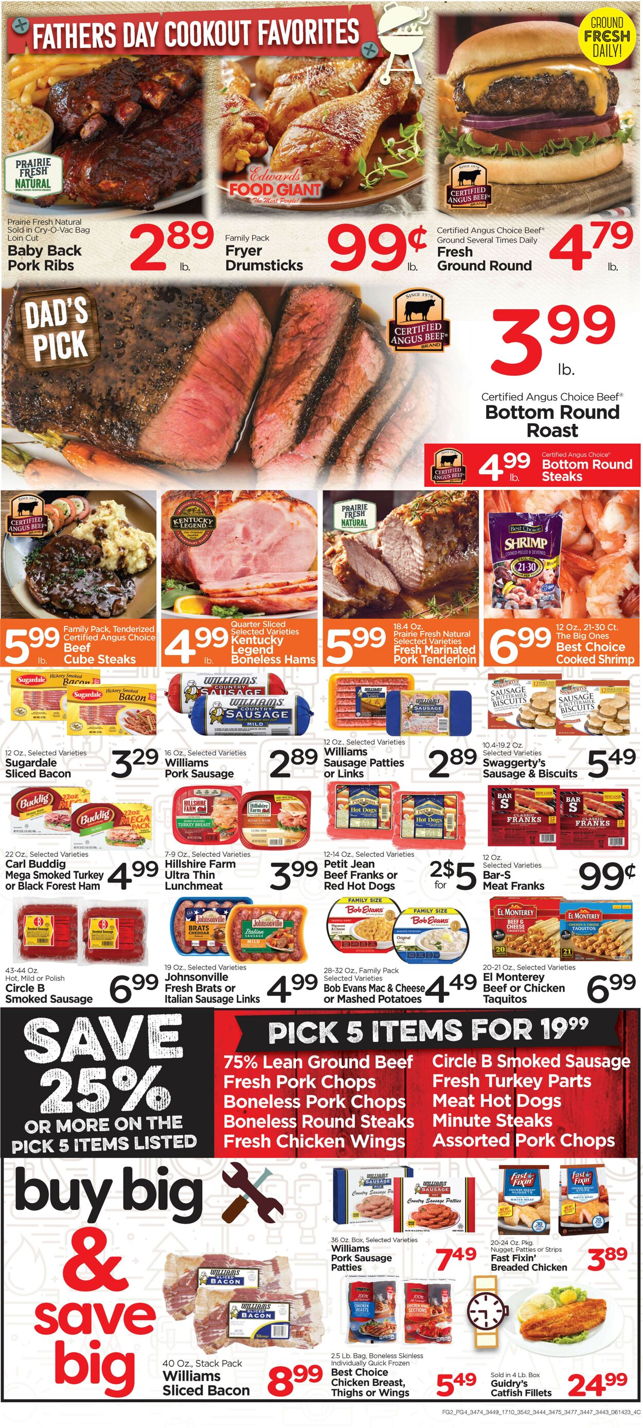 Catalogue Edwards Food Giant from 06/14/2023