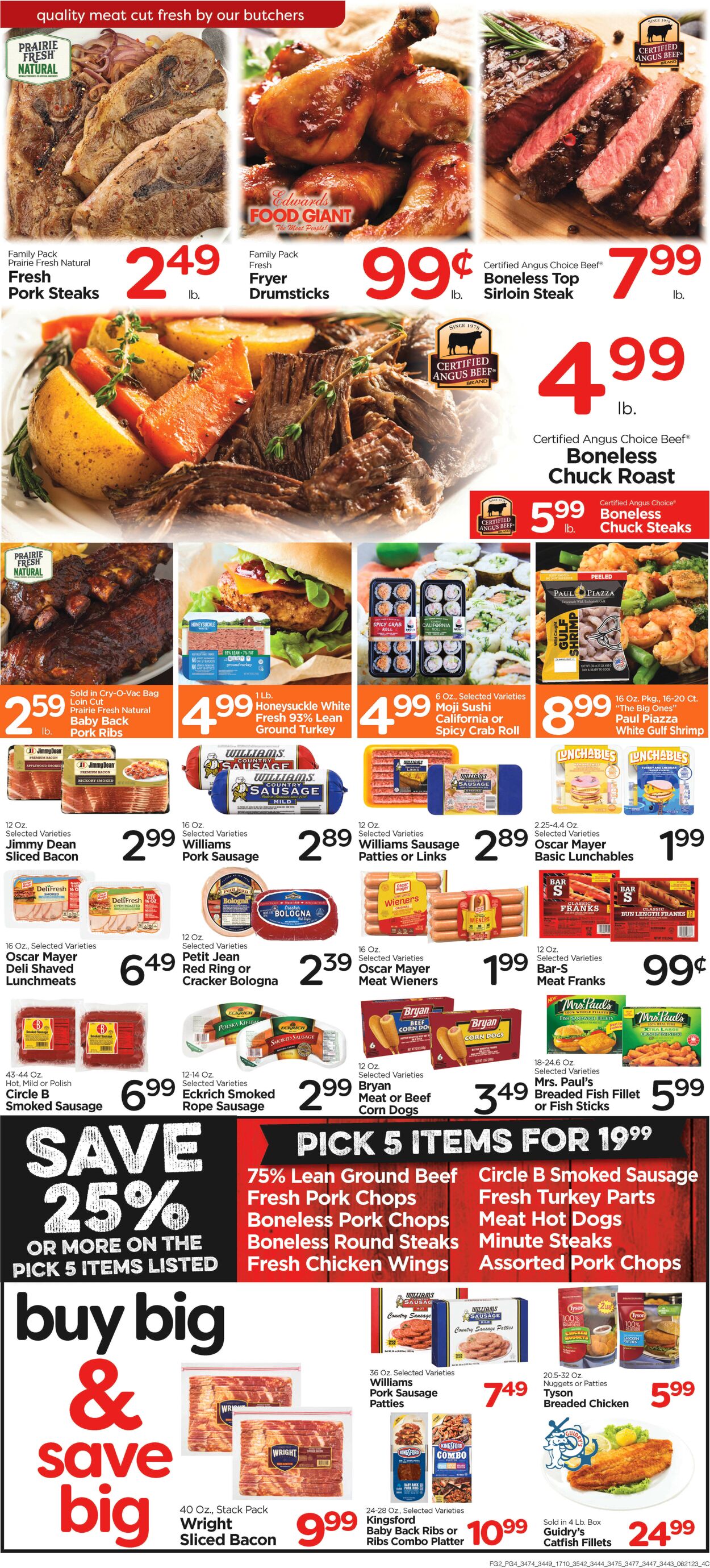Catalogue Edwards Food Giant from 06/21/2023