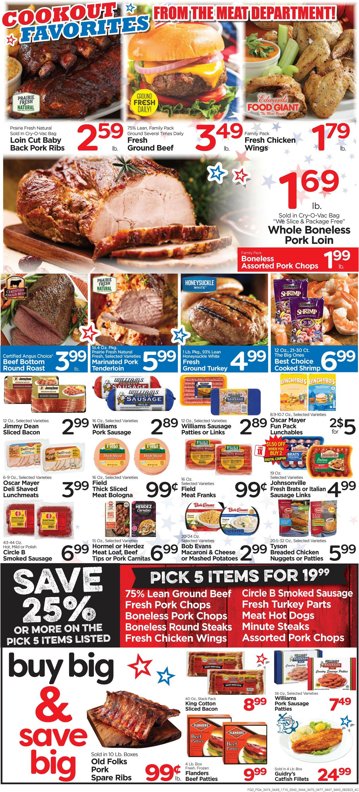 Catalogue Edwards Food Giant from 06/28/2023