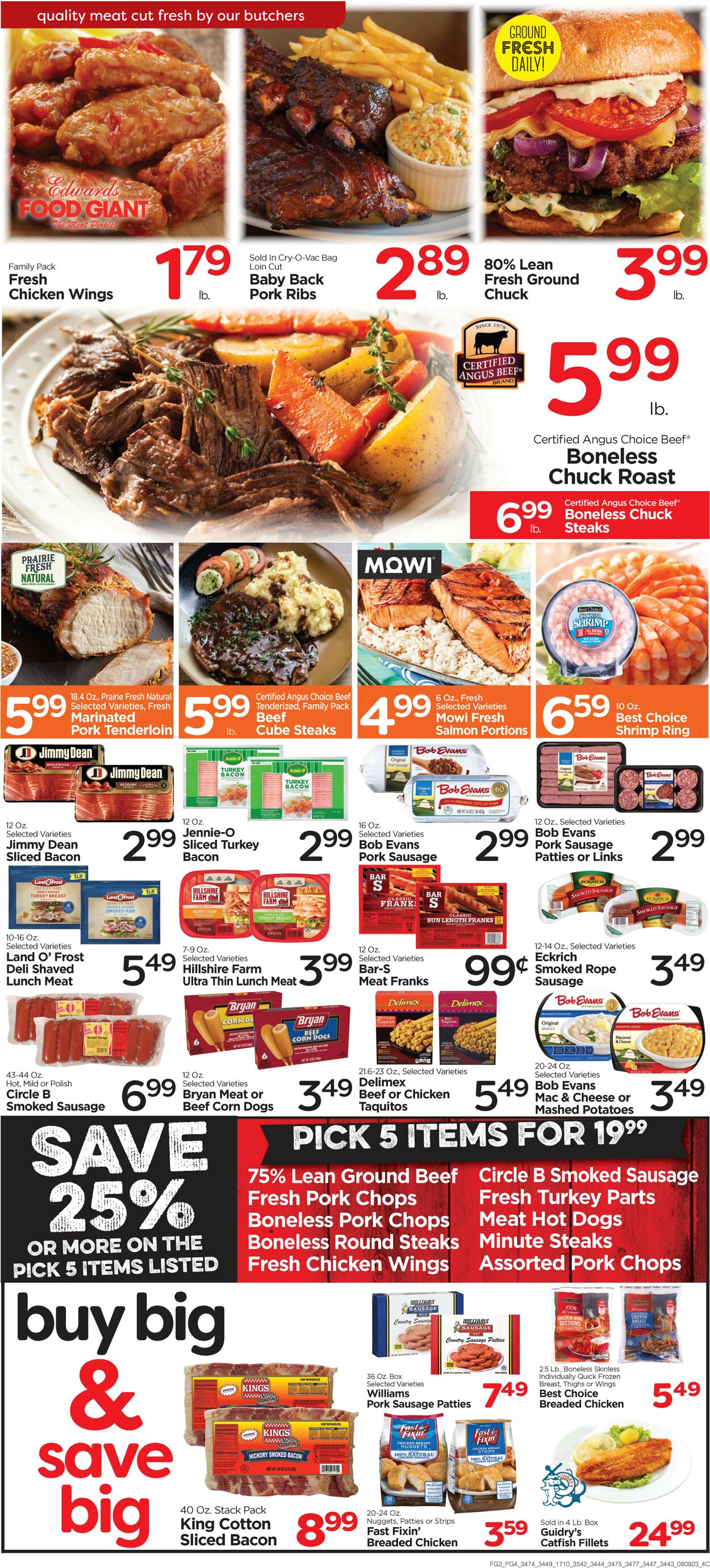 Catalogue Edwards Food Giant from 08/09/2023