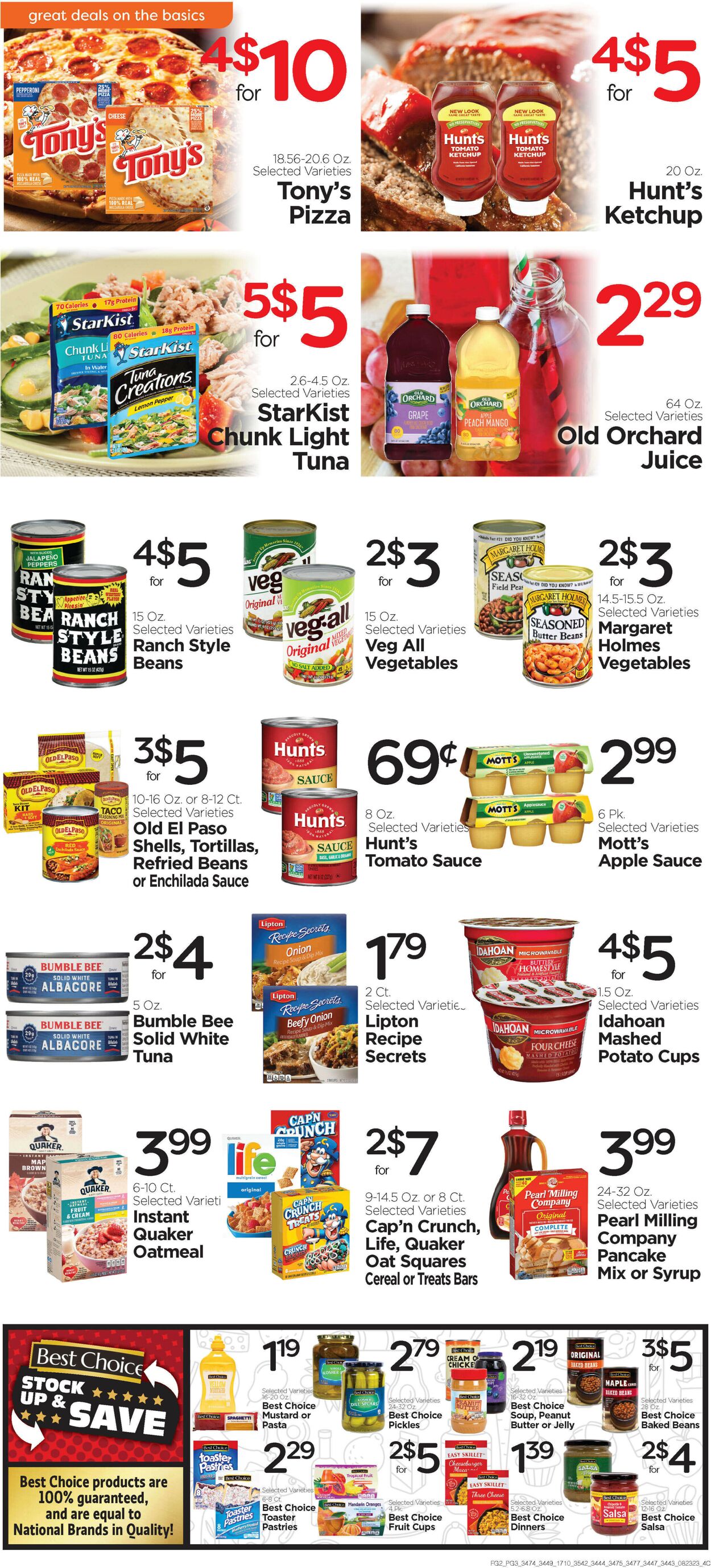 Catalogue Edwards Food Giant from 08/23/2023