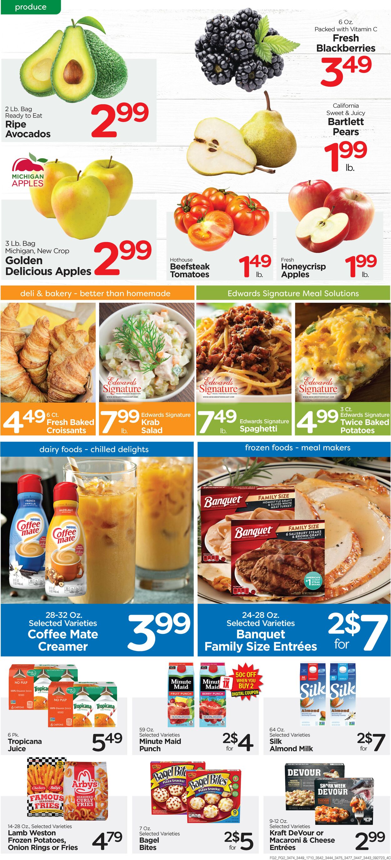 Catalogue Edwards Food Giant from 09/27/2023
