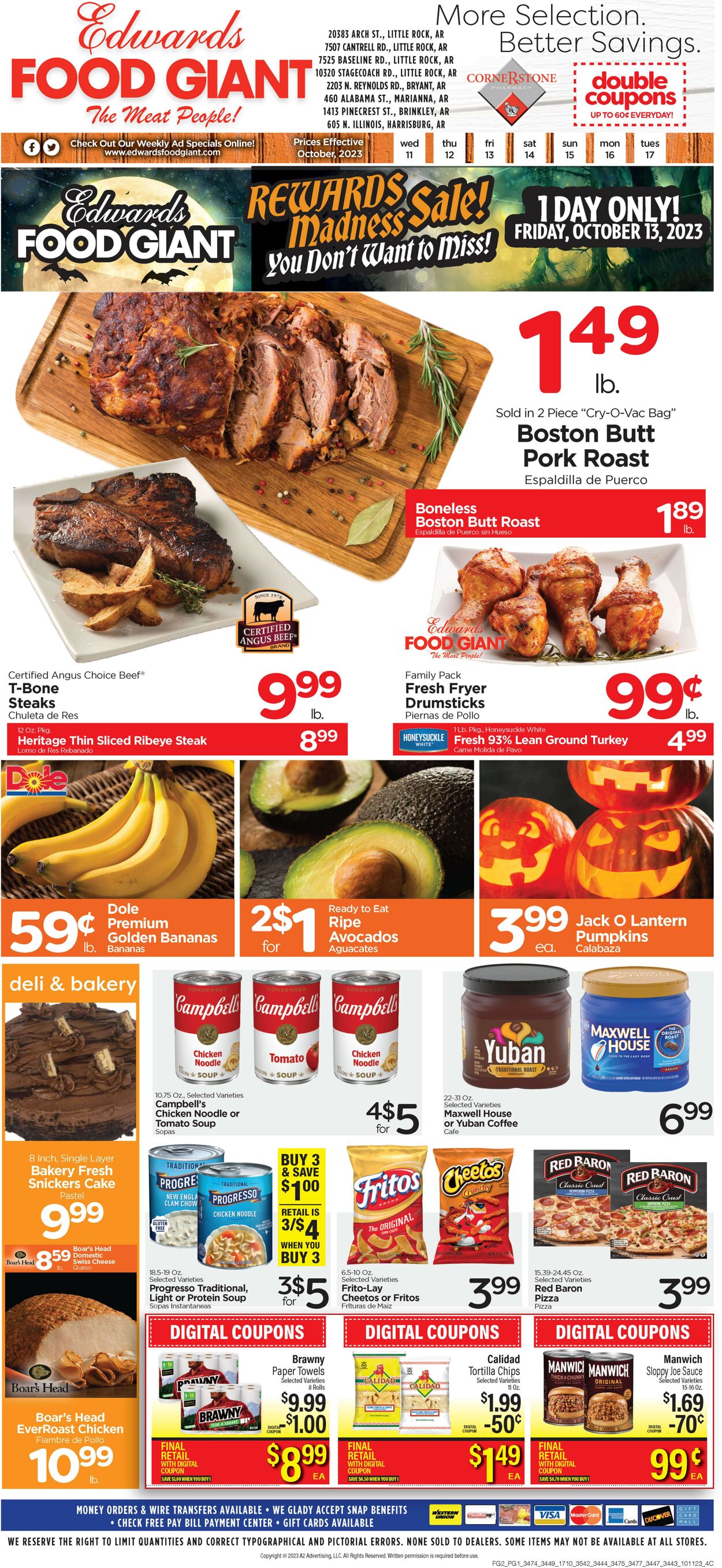 Catalogue Edwards Food Giant from 10/11/2023