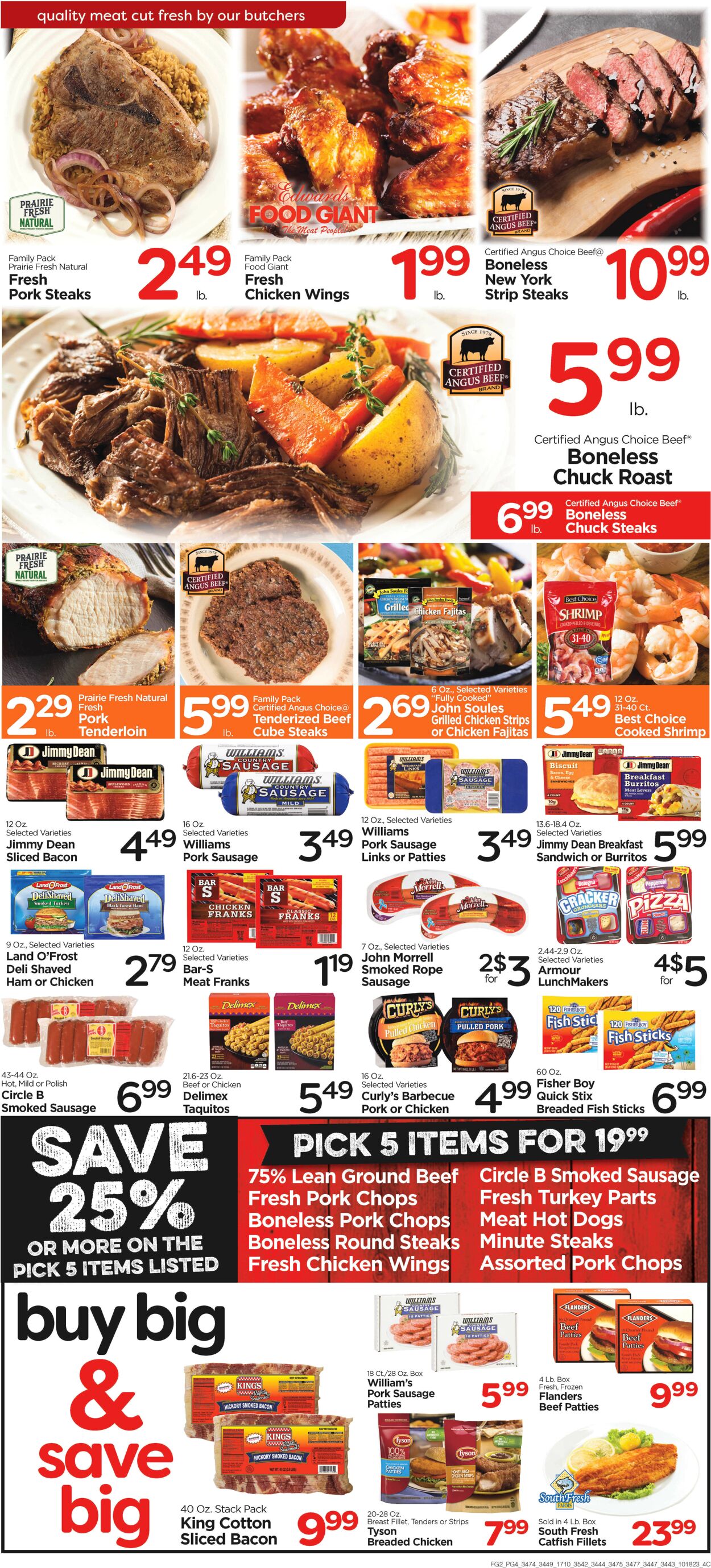 Catalogue Edwards Food Giant from 10/18/2023