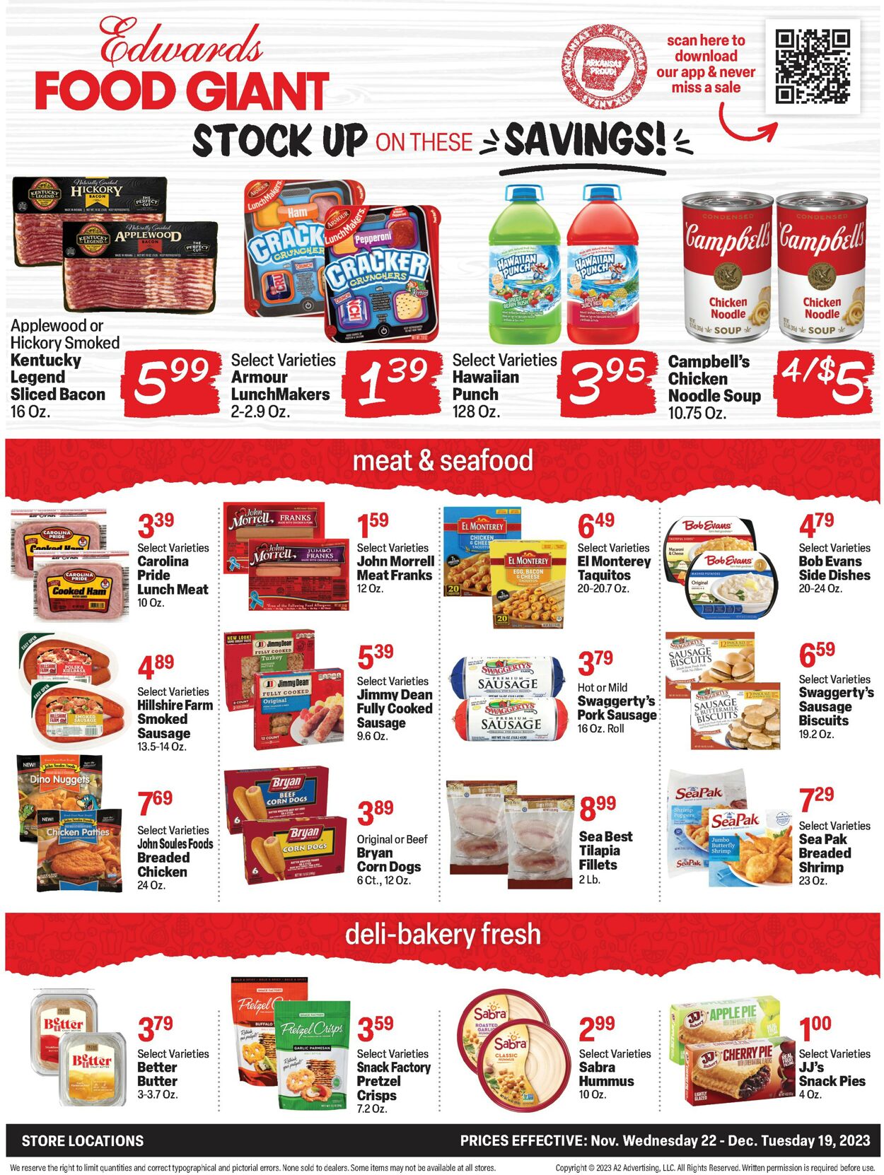 Catalogue Edwards Food Giant from 11/22/2023