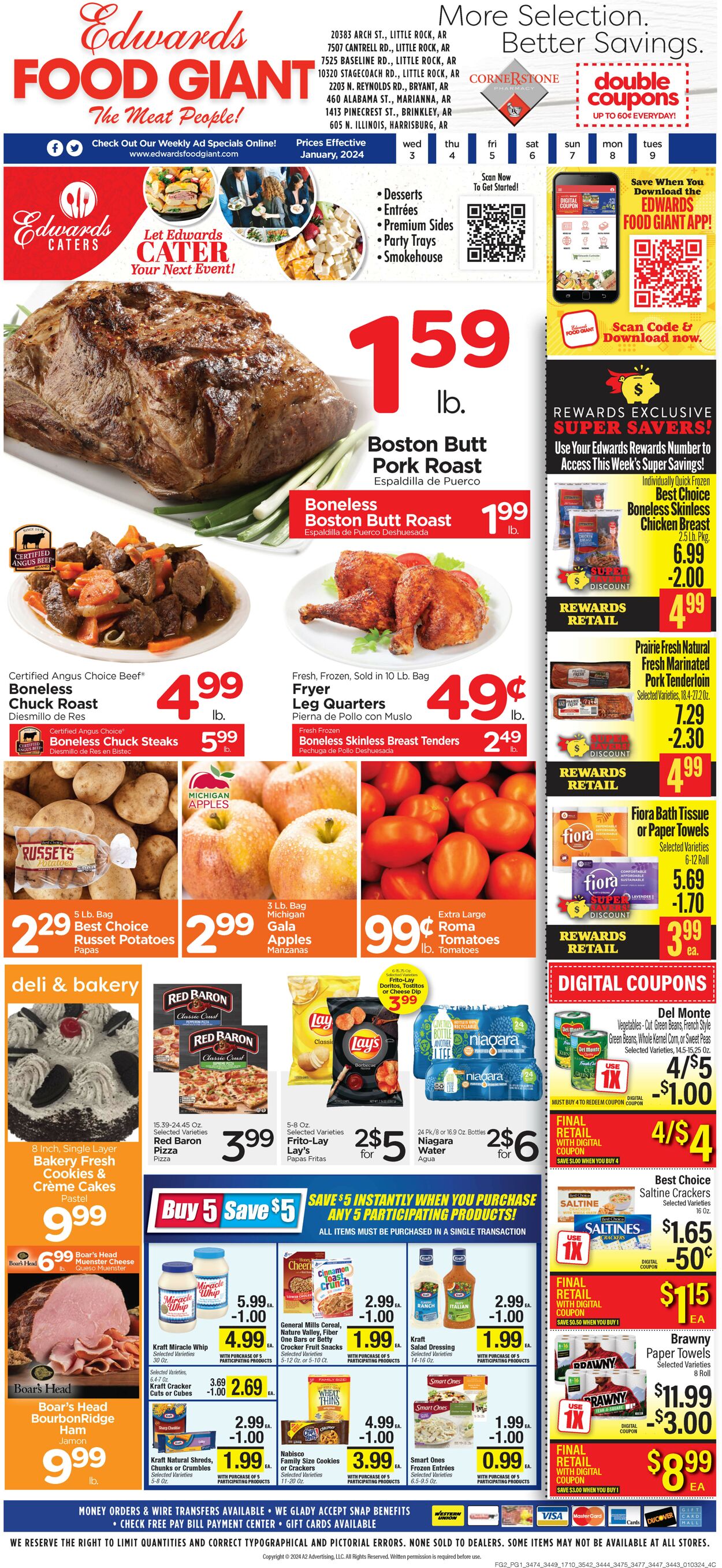 Catalogue Edwards Food Giant from 01/03/2024