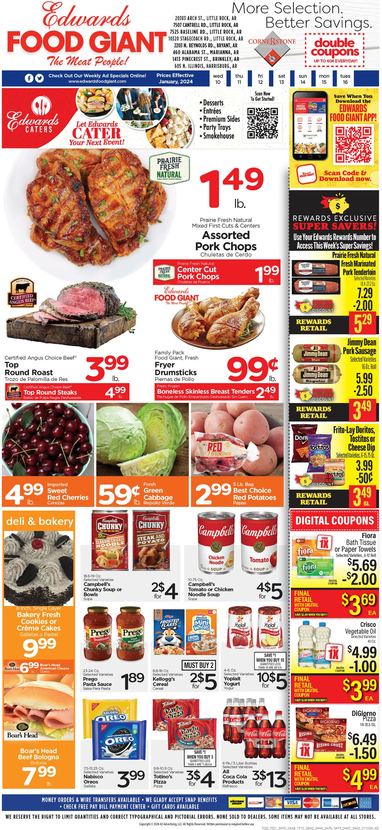 Catalogue Edwards Food Giant from 01/10/2024