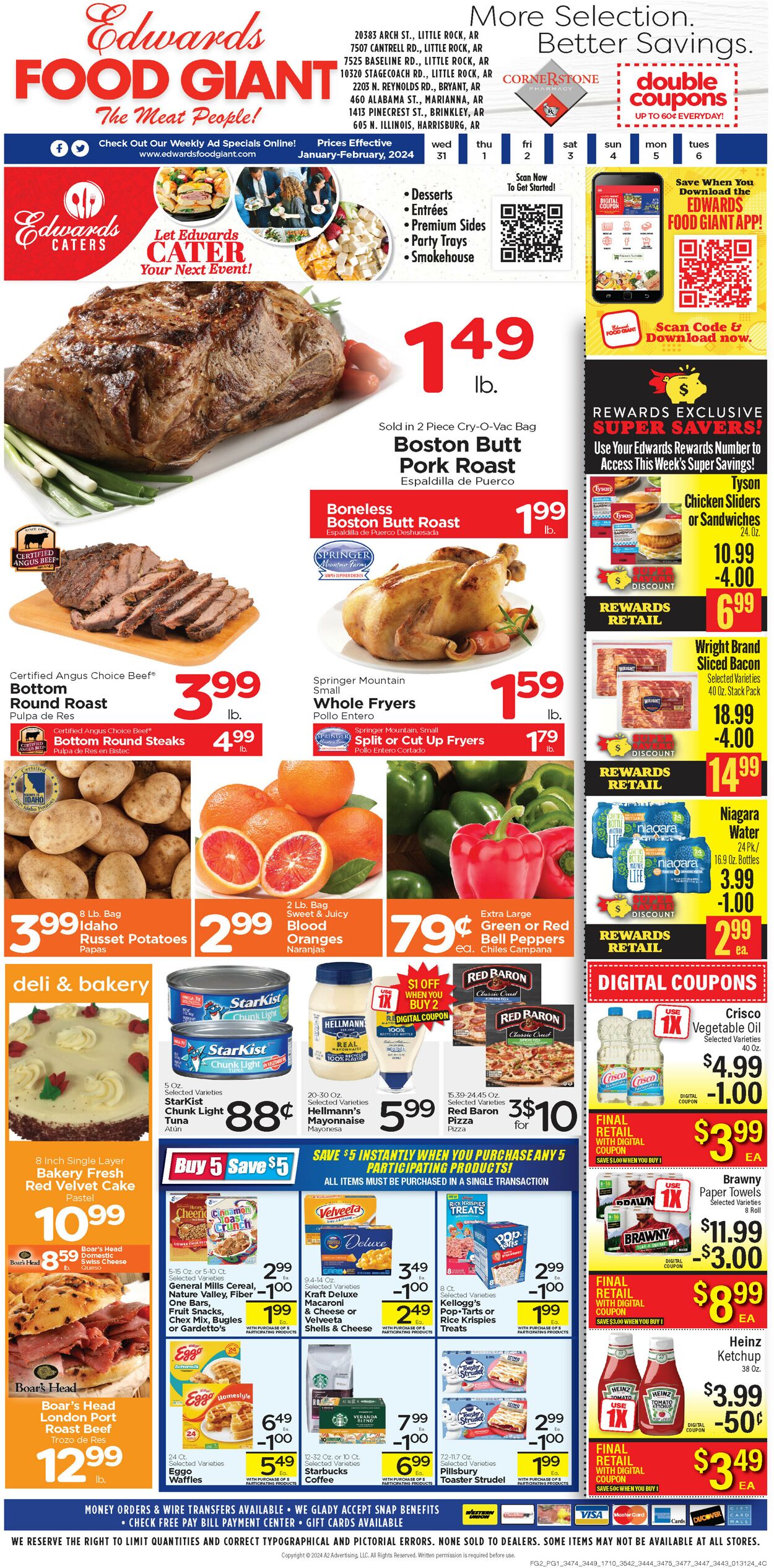 Catalogue Edwards Food Giant from 01/31/2024