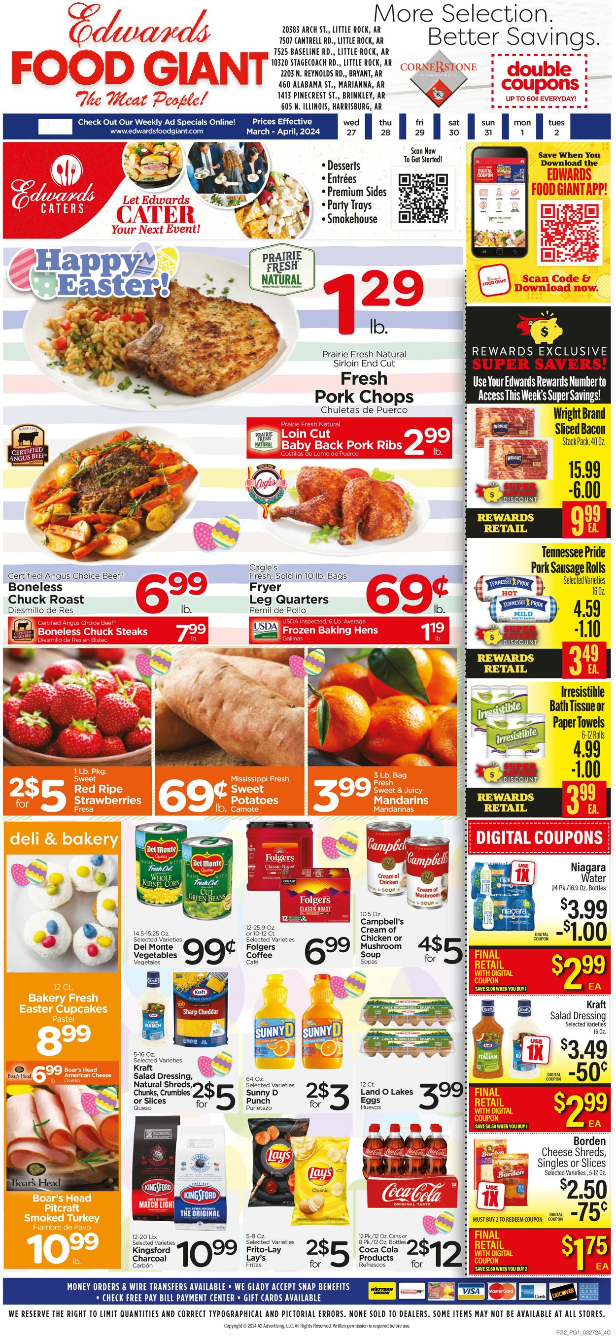 Catalogue Edwards Food Giant from 03/27/2024