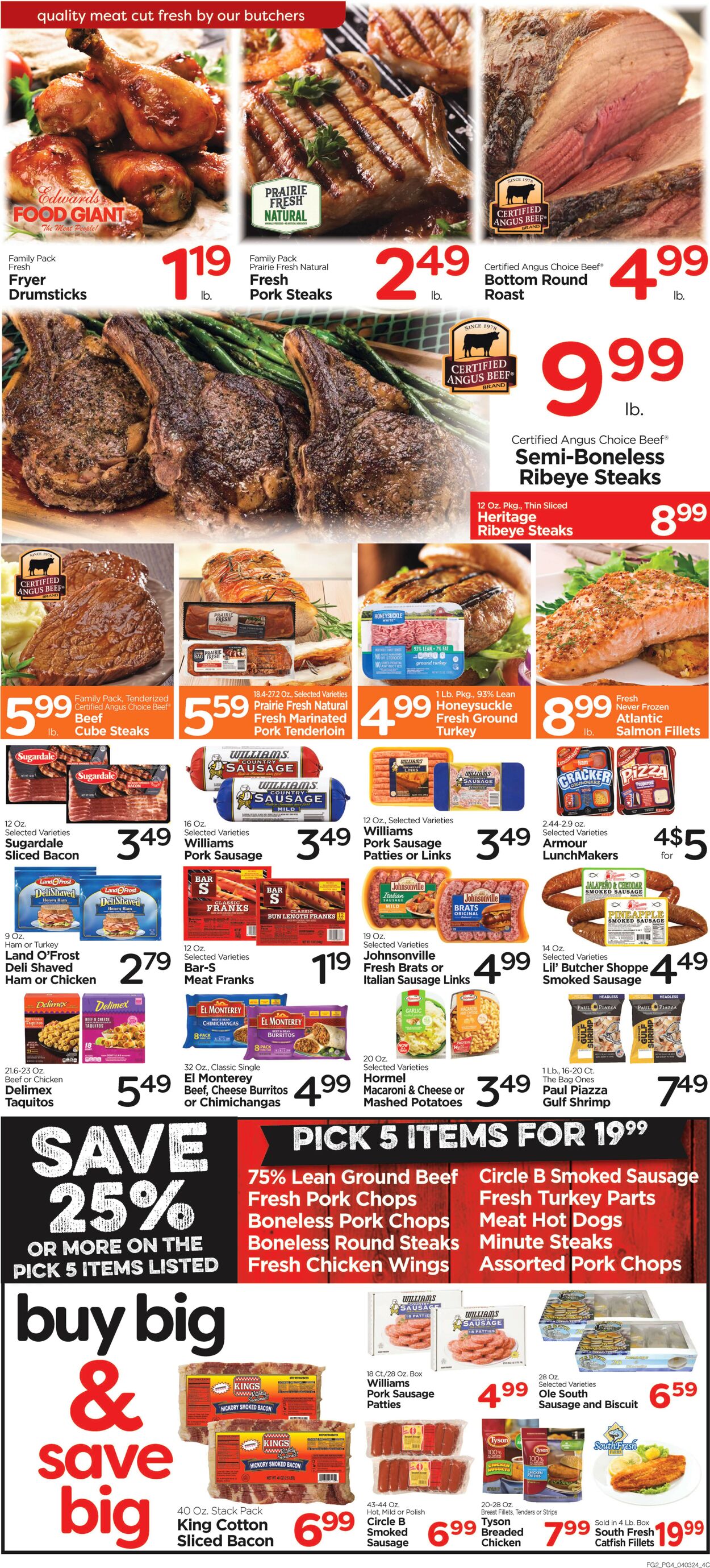 Catalogue Edwards Food Giant from 04/03/2024