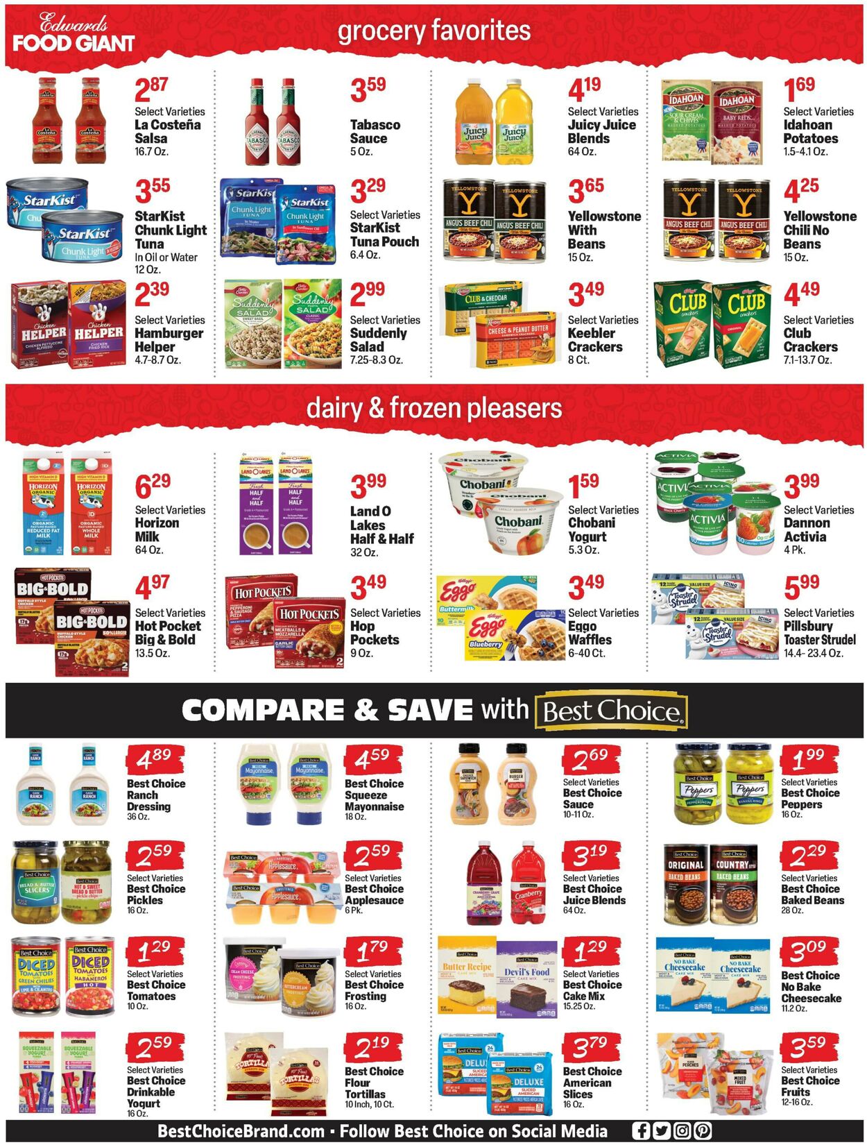 Catalogue Edwards Food Giant from 04/10/2024