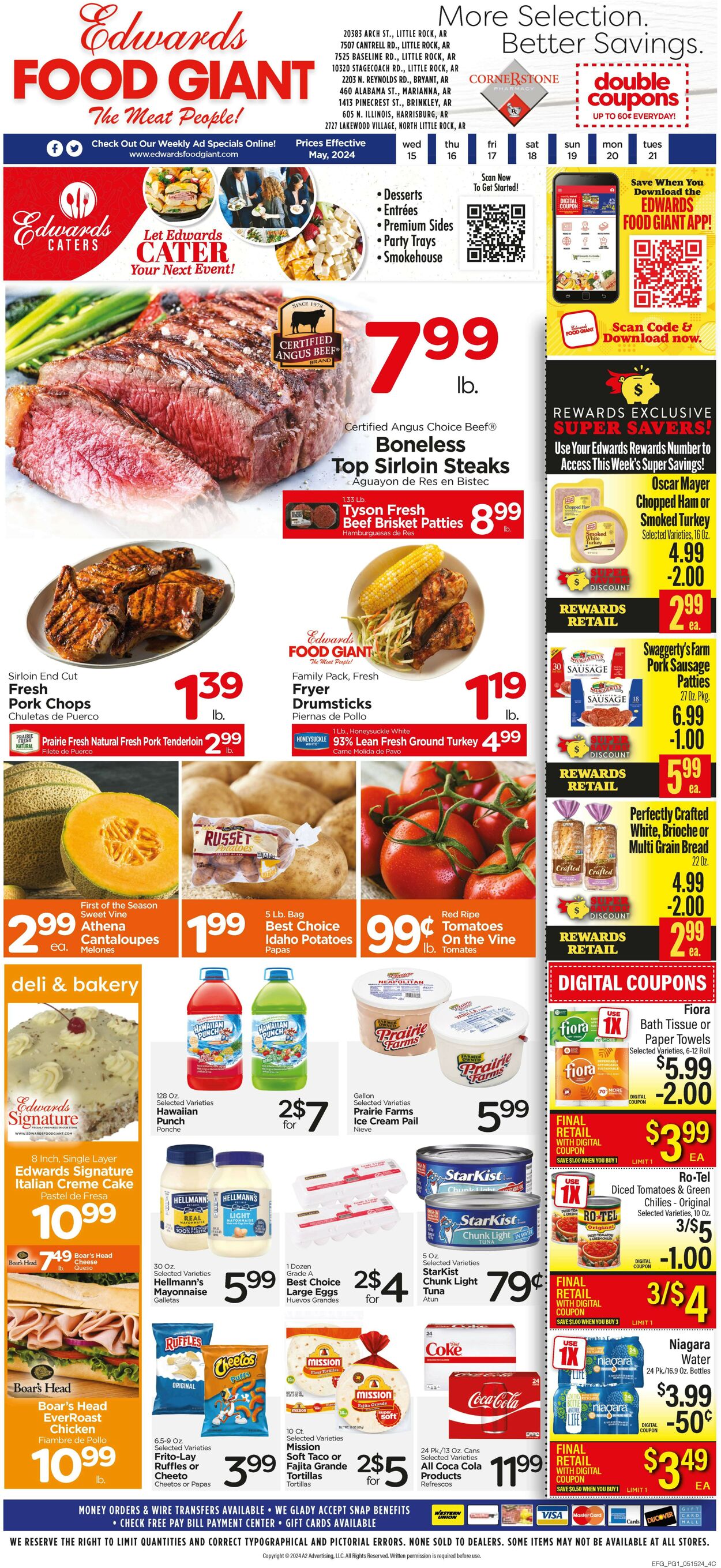Catalogue Edwards Food Giant from 05/15/2024