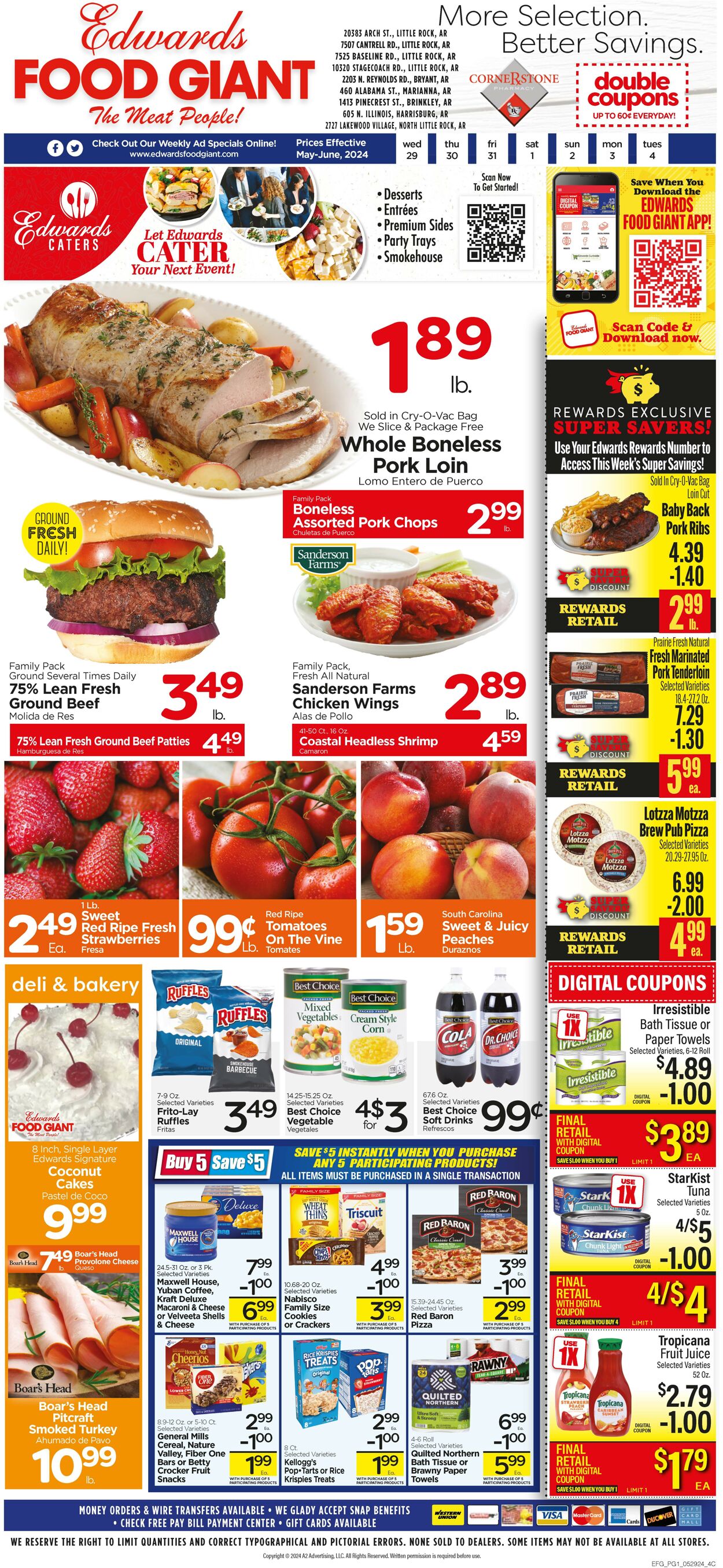 Catalogue Edwards Food Giant from 05/29/2024