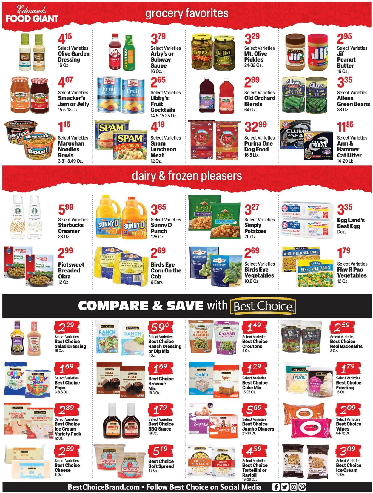 Catalogue Edwards Food Giant from 07/31/2024