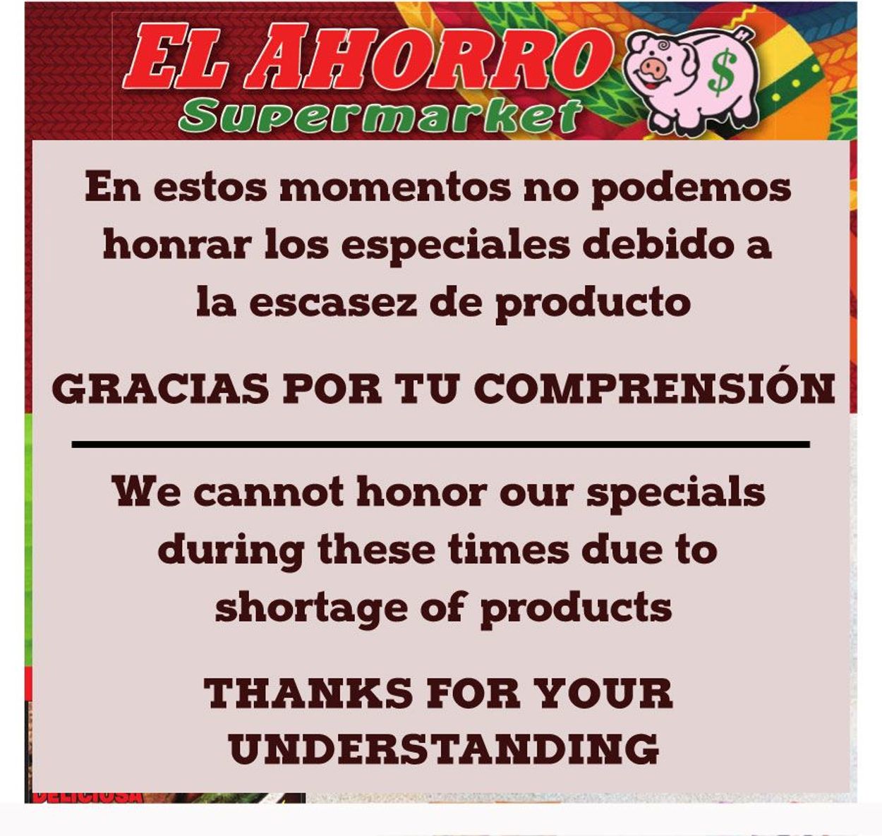 Catalogue El Ahorro Supermarket from 02/19/2021