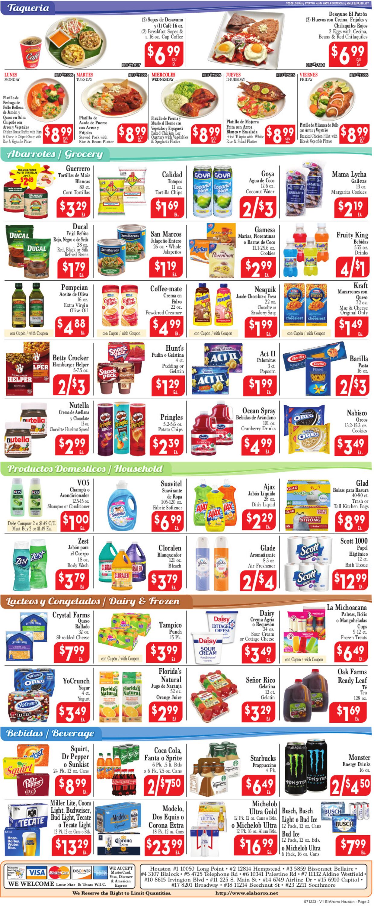 Catalogue El Ahorro Supermarket from 07/12/2023