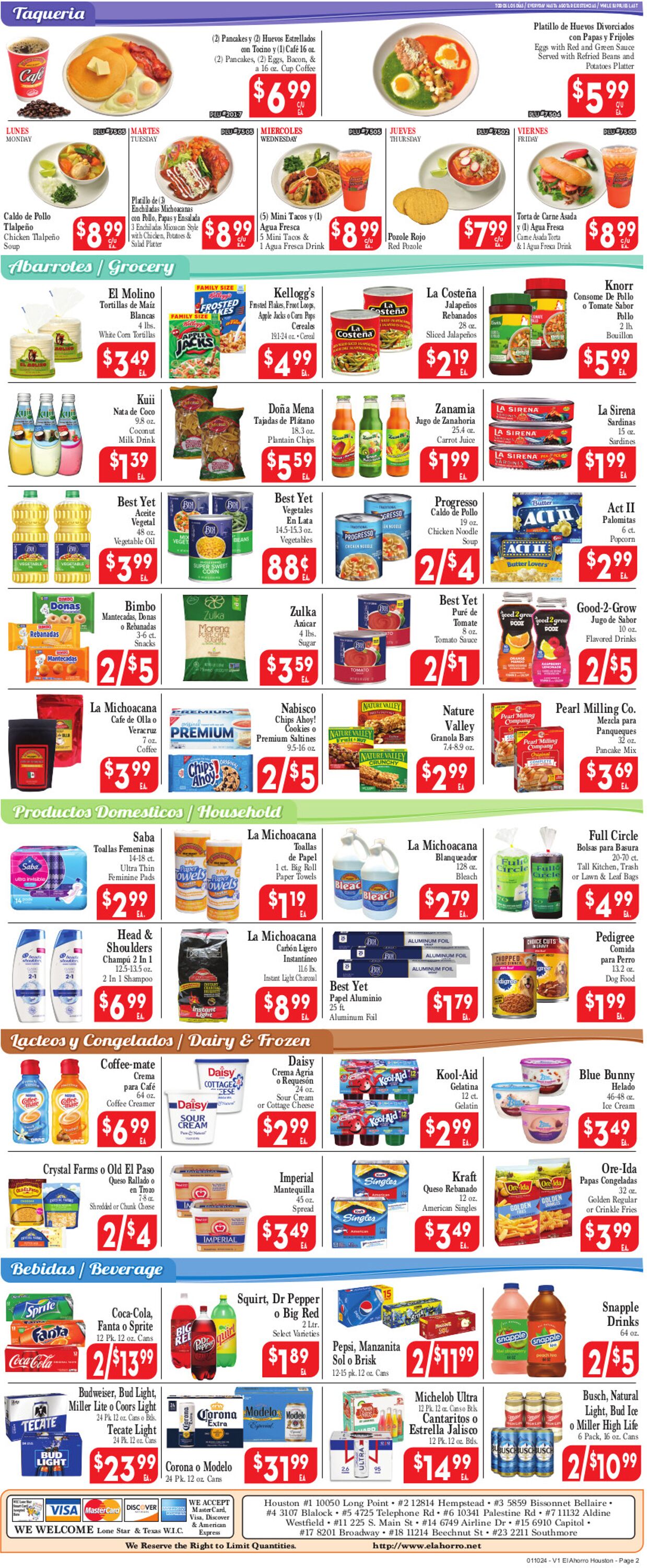 Catalogue El Ahorro Supermarket from 01/10/2024