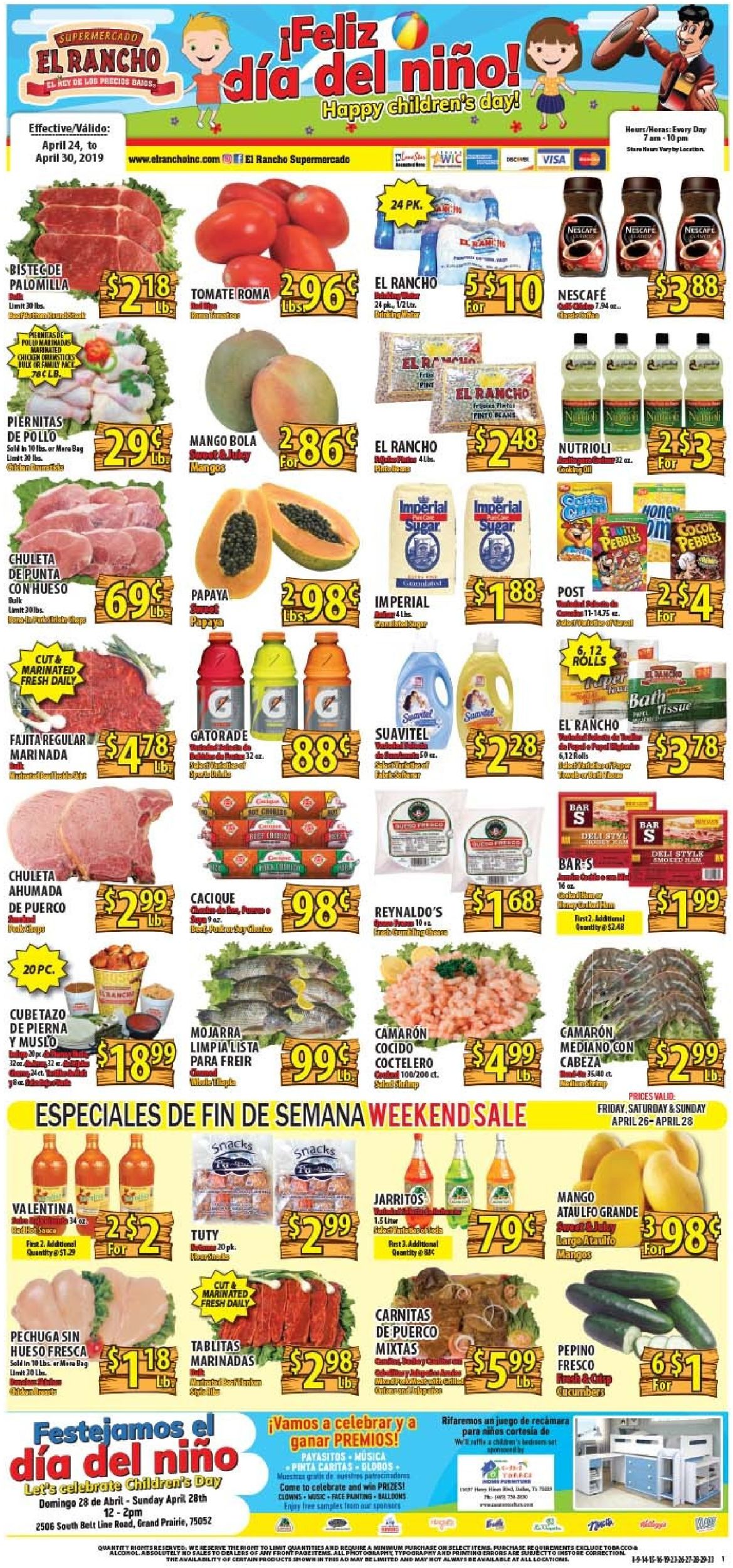 Catalogue El Rancho from 04/24/2019