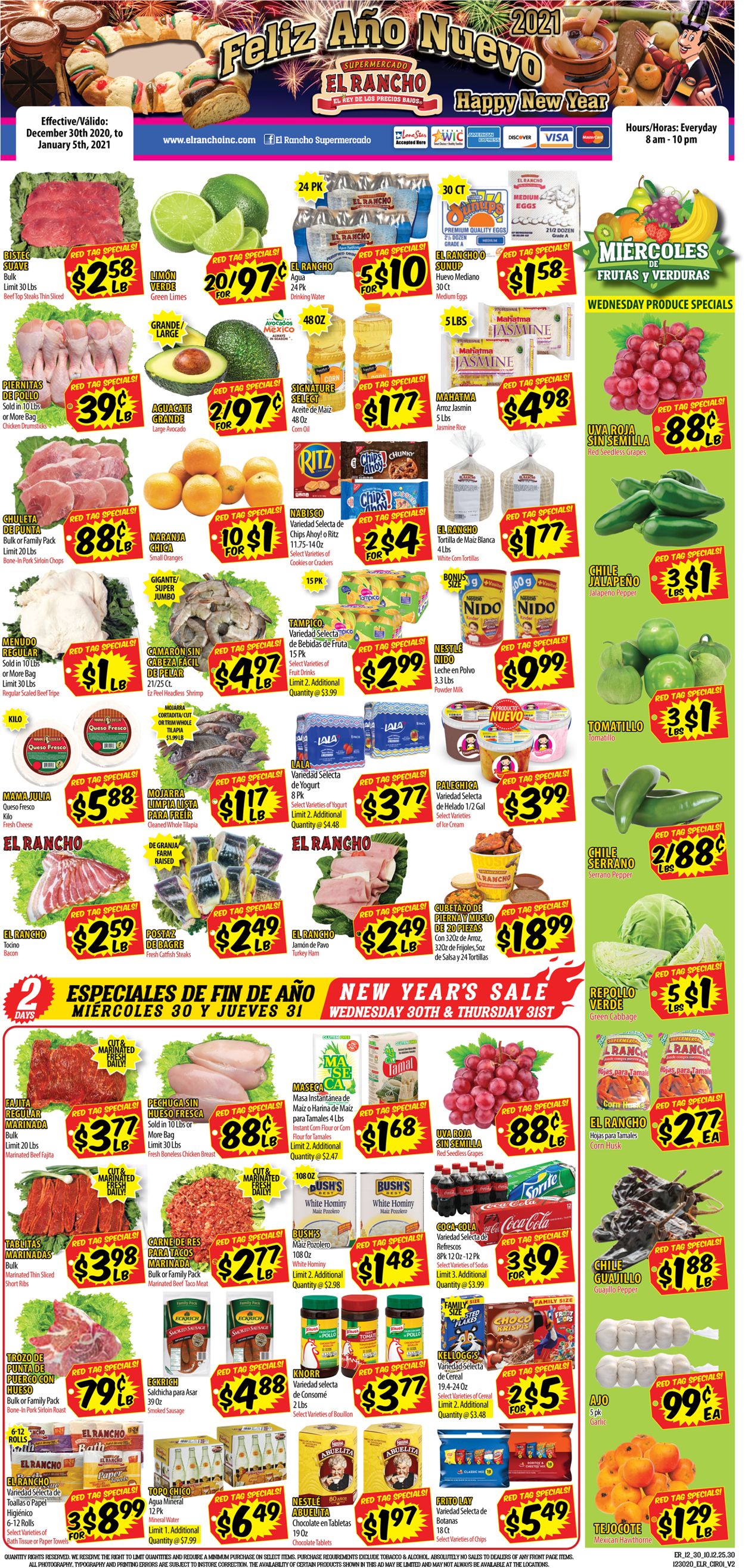 El Rancho Current weekly ad 12/30 - 01/05/2021 - frequent-ads.com