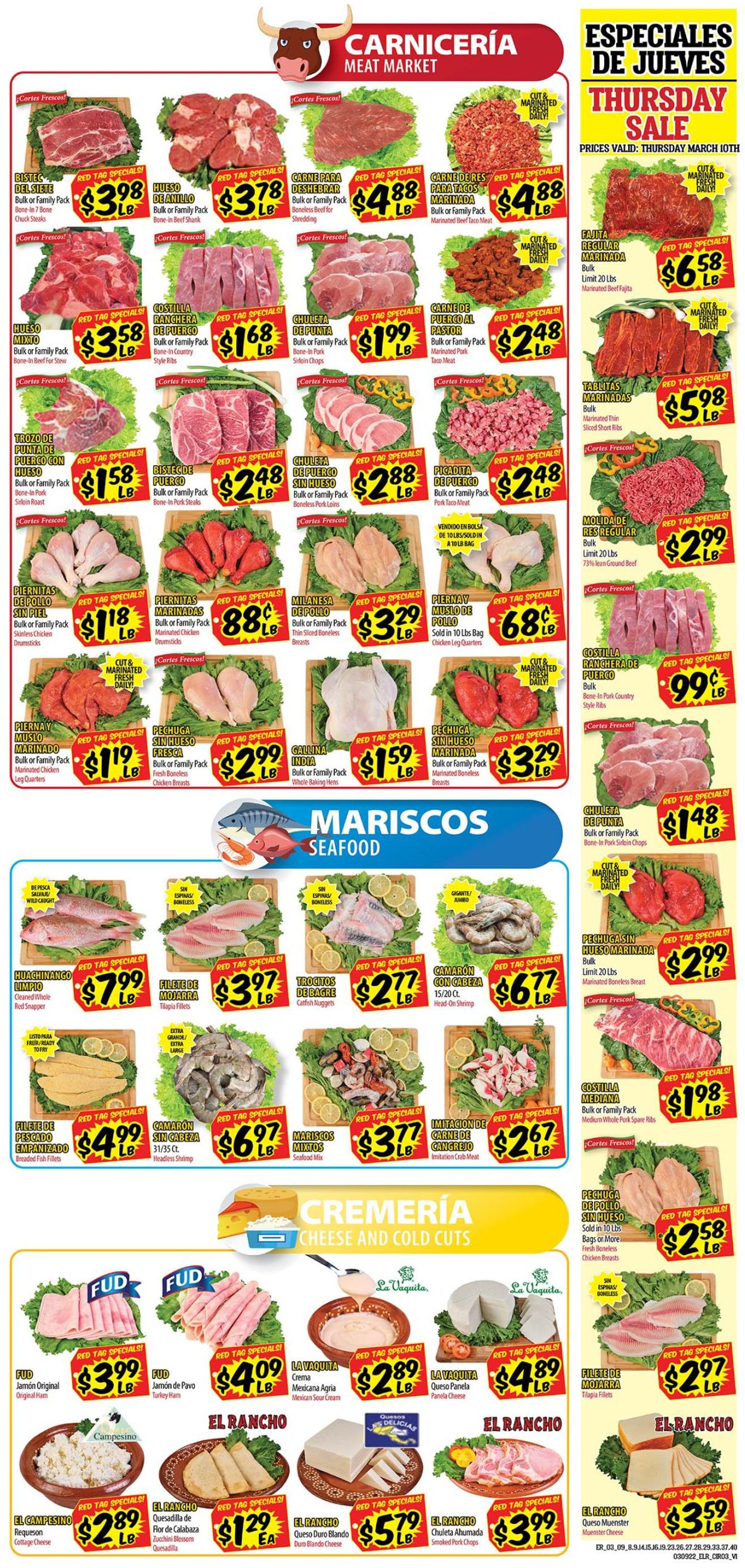 Catalogue El Rancho from 03/09/2022