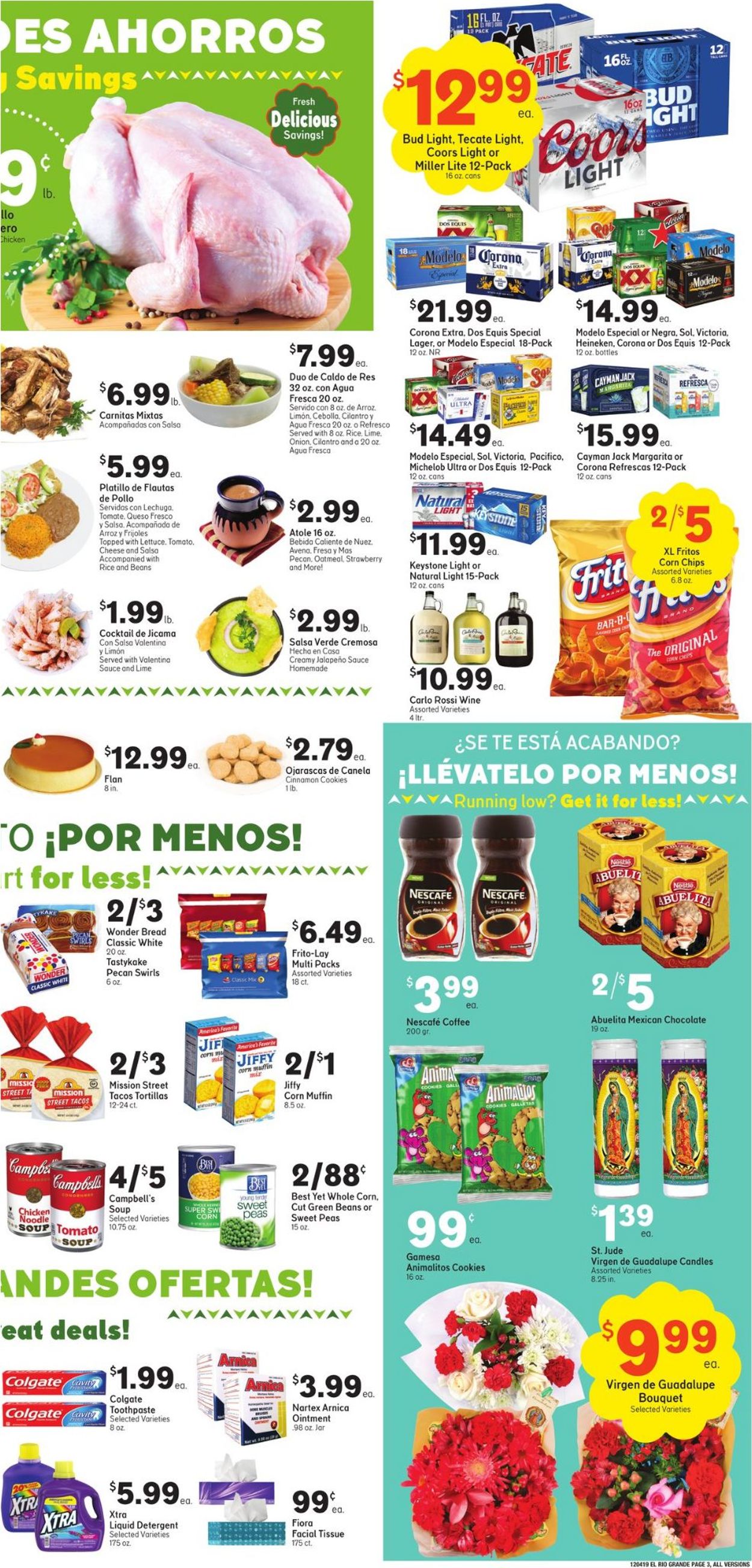 Catalogue El Rio Grande - Holiday Ad 2019 from 12/04/2019