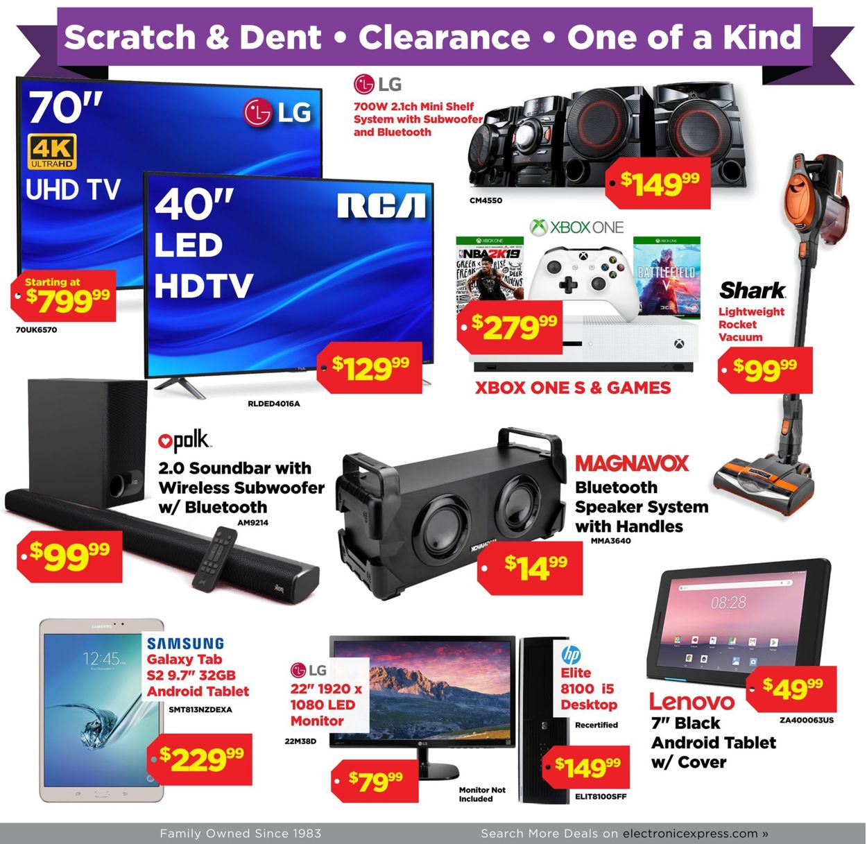 Catalogue Electronic Express from 06/16/2019