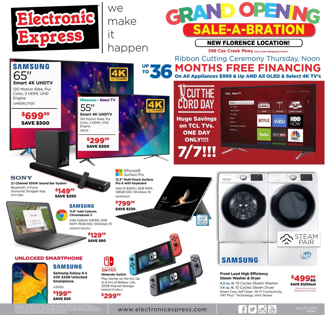 Catalogue Electronic Express from 07/07/2019