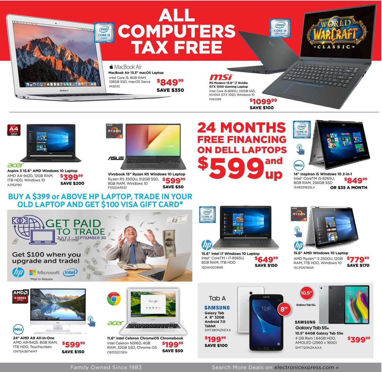 Catalogue Electronic Express from 07/21/2019
