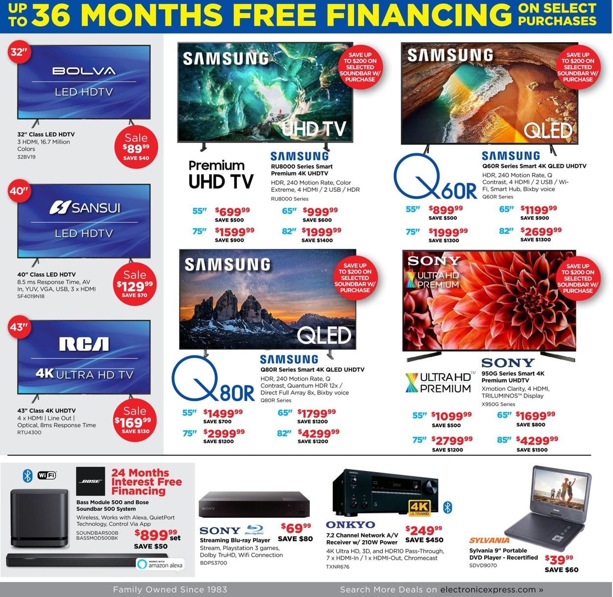 Catalogue Electronic Express from 09/01/2019