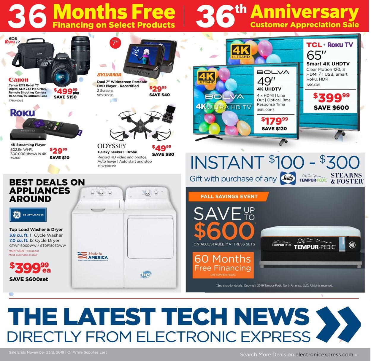 Catalogue Electronic Express from 11/17/2019