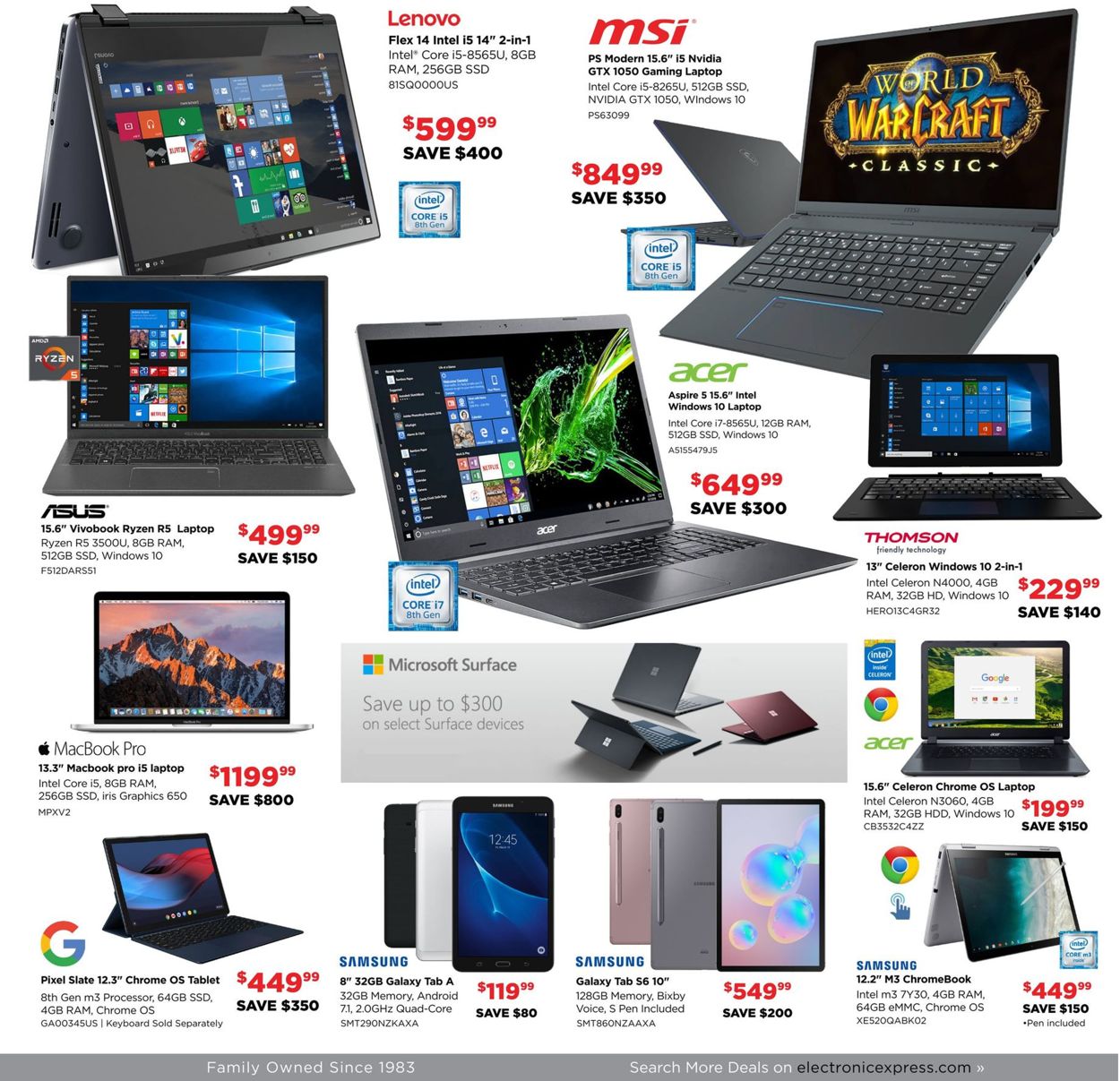 Catalogue Electronic Express - Black Friday Ad 2019 from 11/24/2019