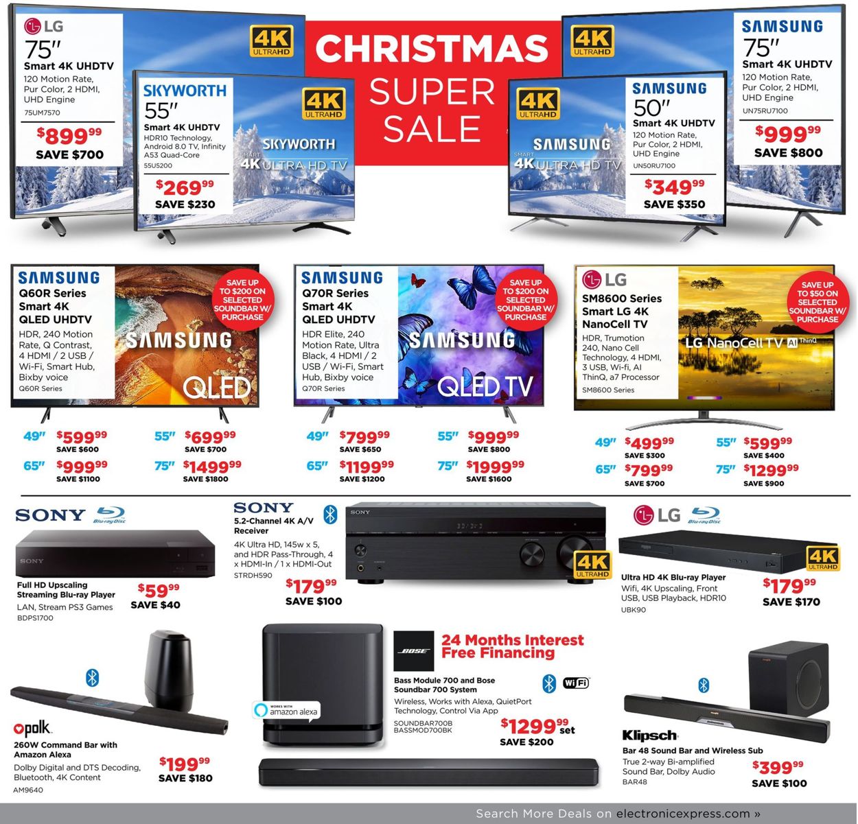 Catalogue Electronic Express - Holiday Ad 2019 from 12/15/2019
