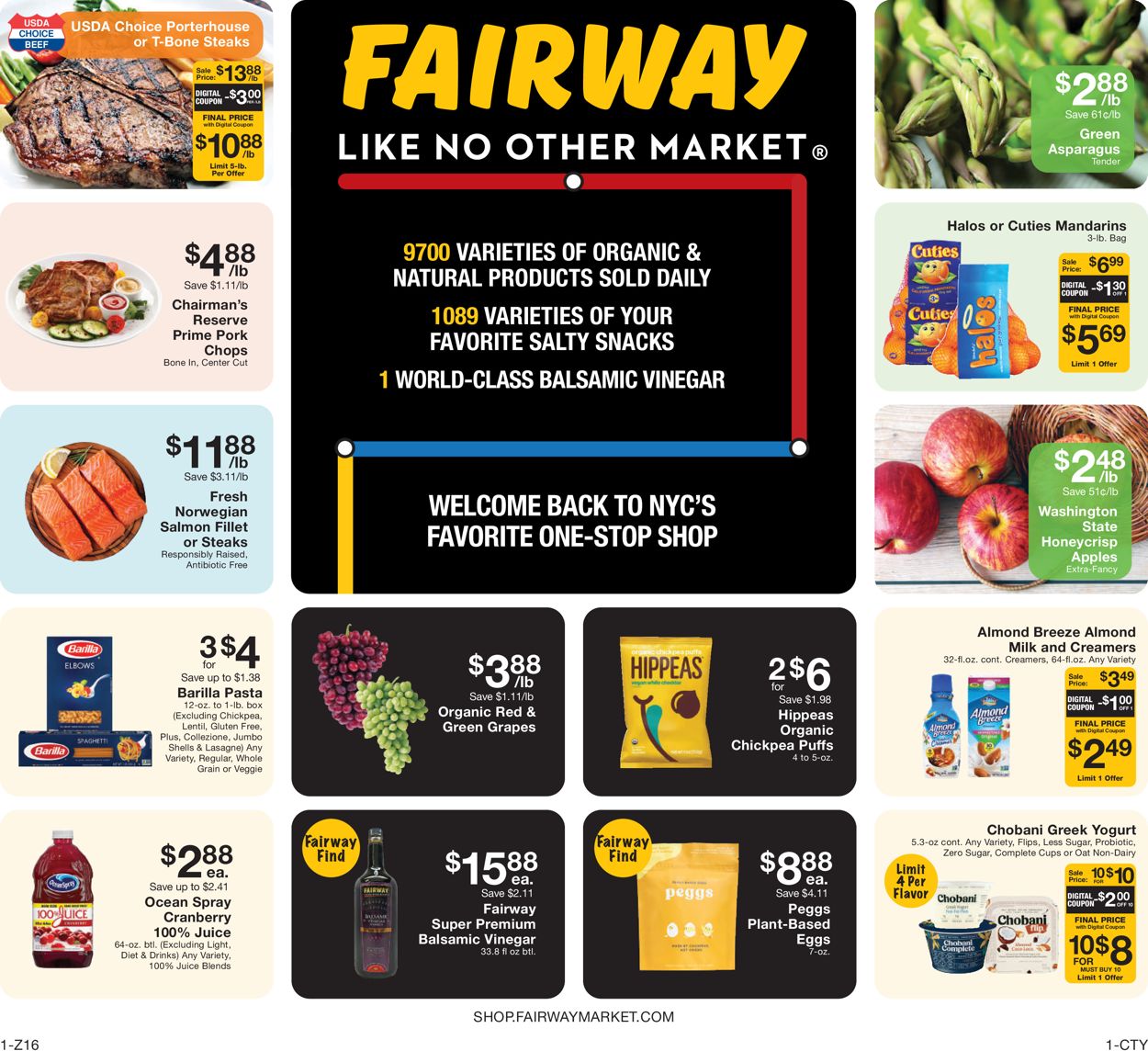 Catalogue Fairway Market from 10/08/2021