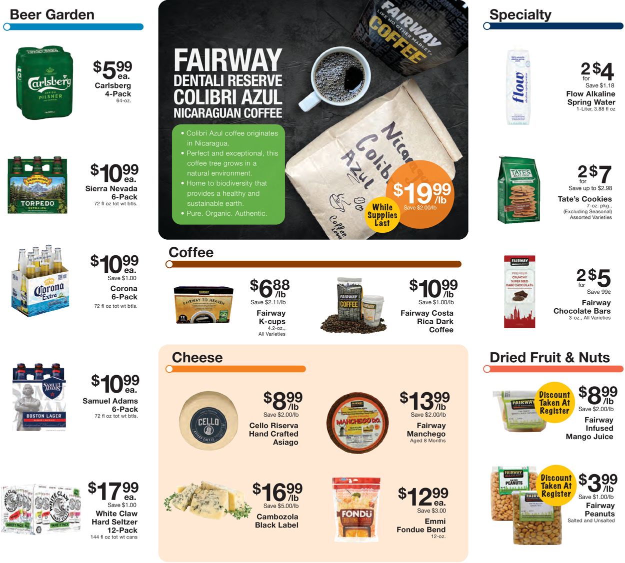 Catalogue Fairway Market from 10/22/2021