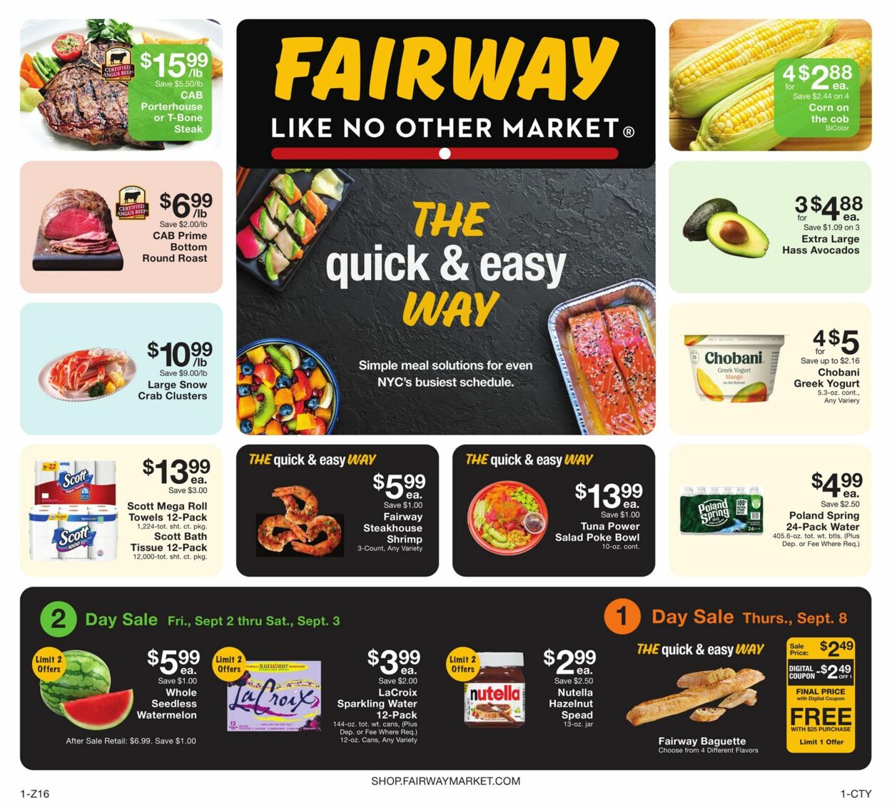 Catalogue Fairway Market from 09/09/2022