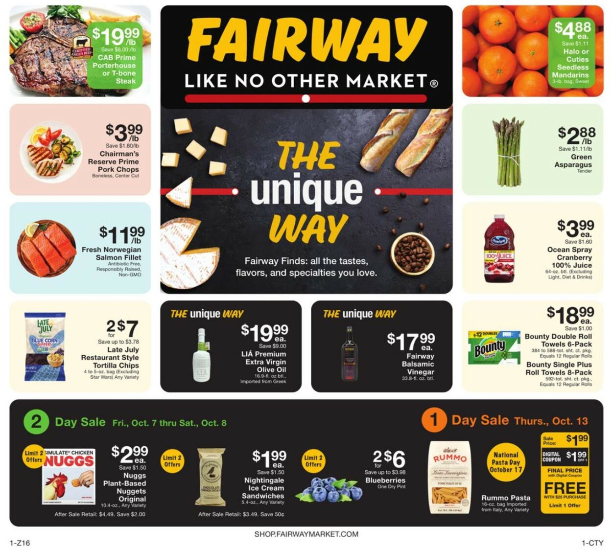 Catalogue Fairway Market from 10/07/2022