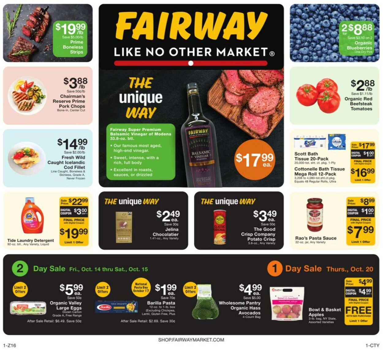 Catalogue Fairway Market from 10/14/2022