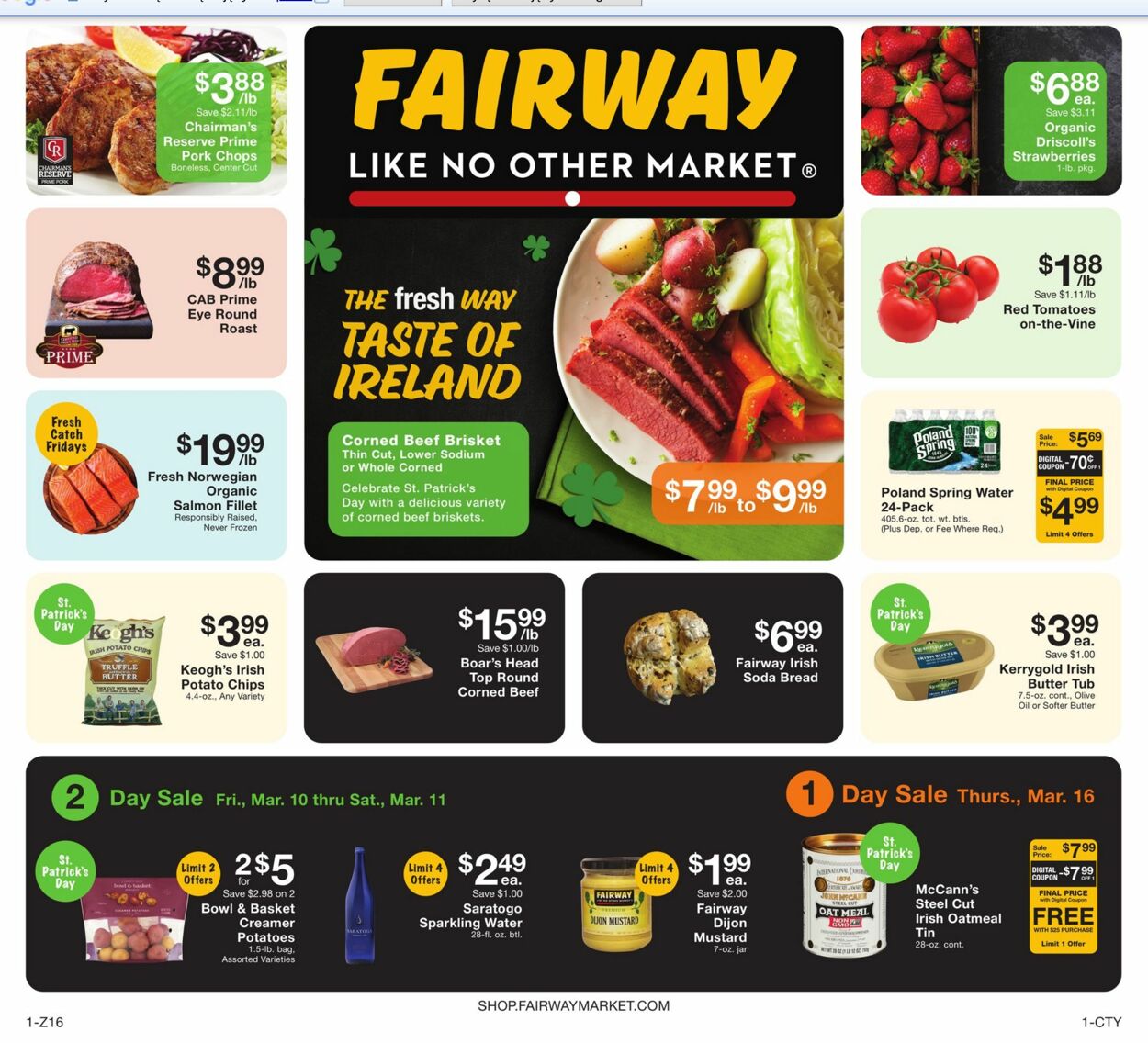 Catalogue Fairway Market from 03/17/2023