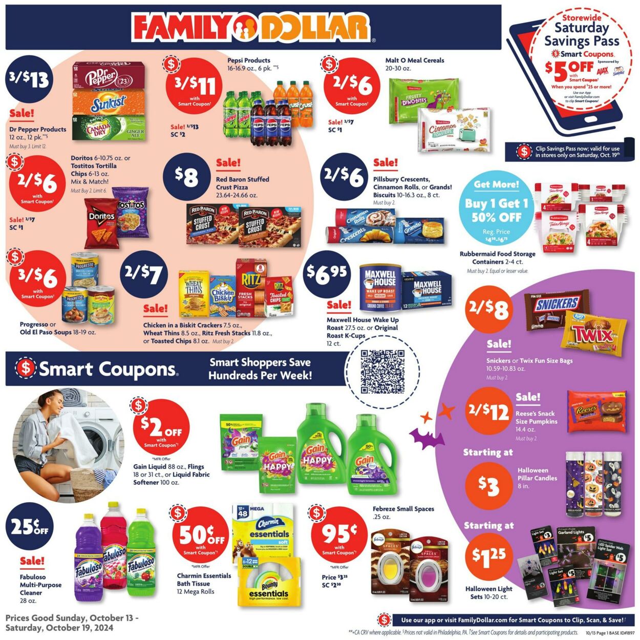 Catalogue Family Dollar from 10/13/2024