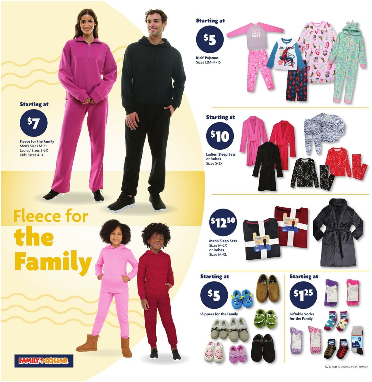 Catalogue Family Dollar from 10/20/2024